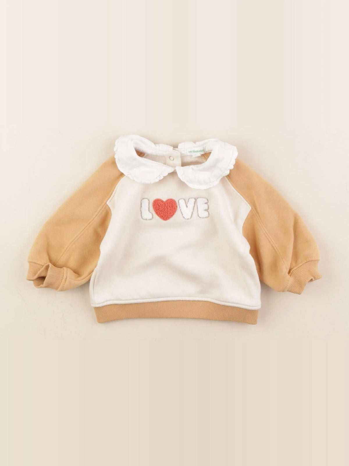 Vertbaudet - sweat multicolore - 3 mois