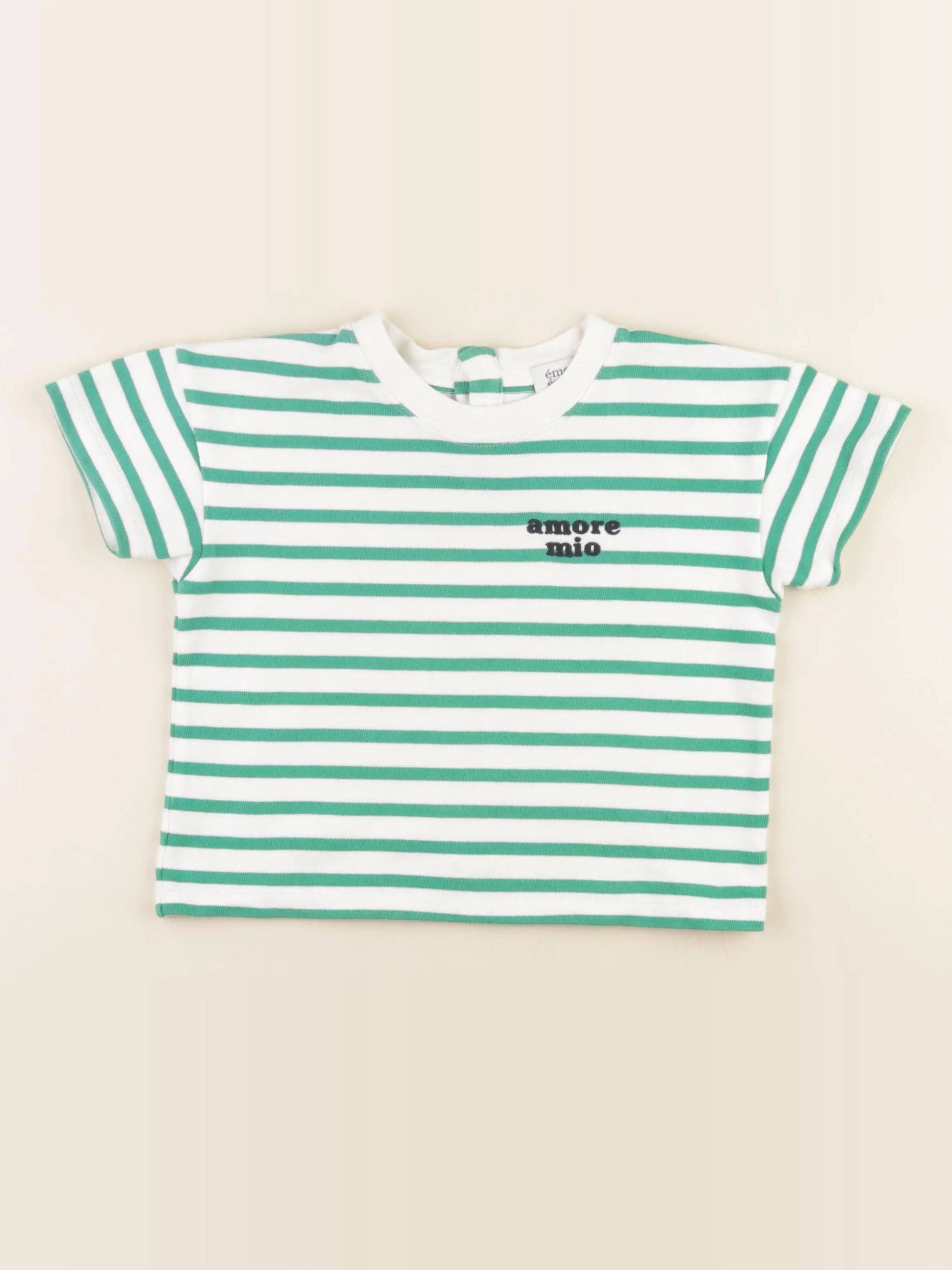 Emoi emoi - tee-shirt vert - 4 ans