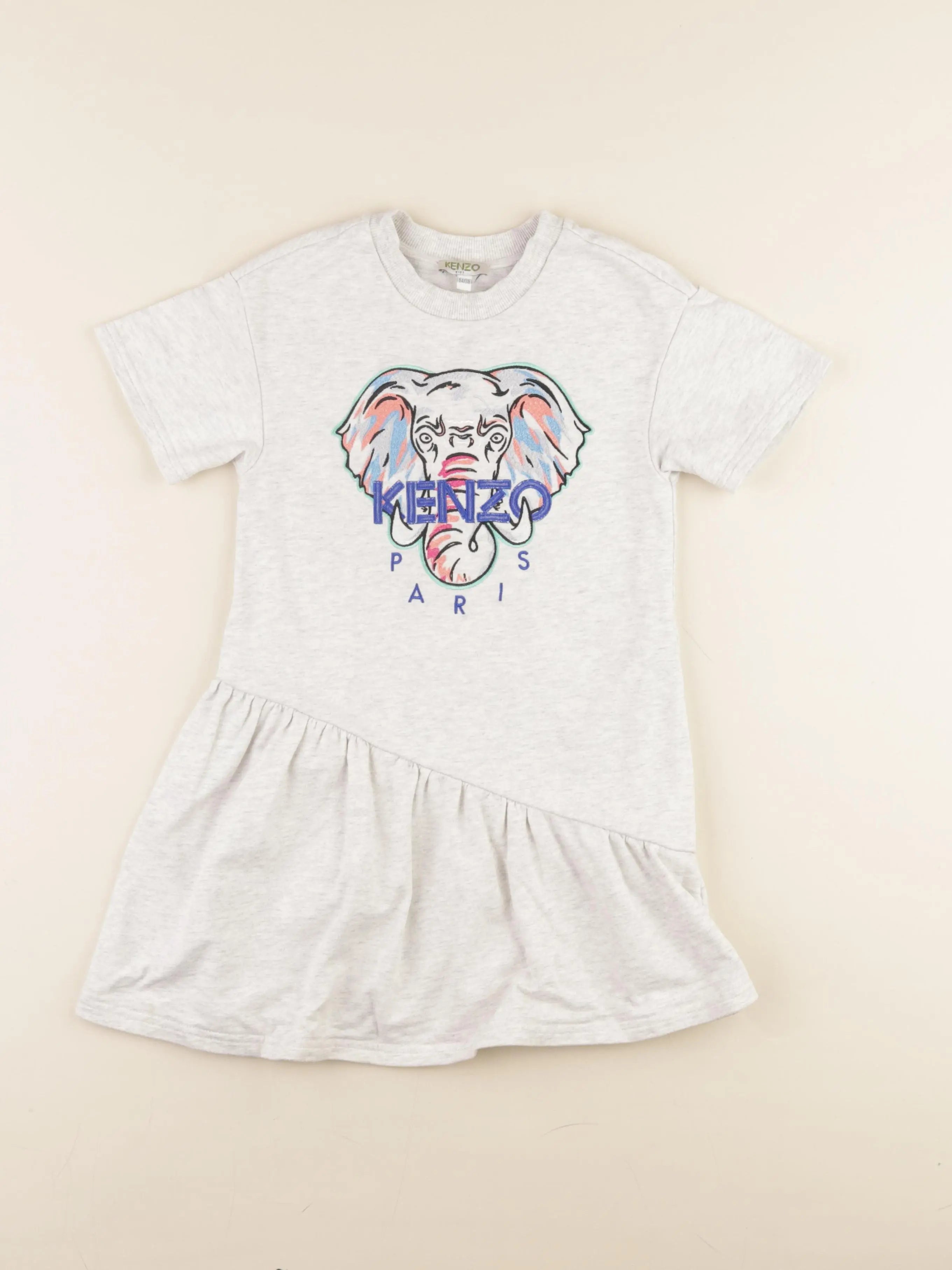 Kenzo - robe gris - 6 ans