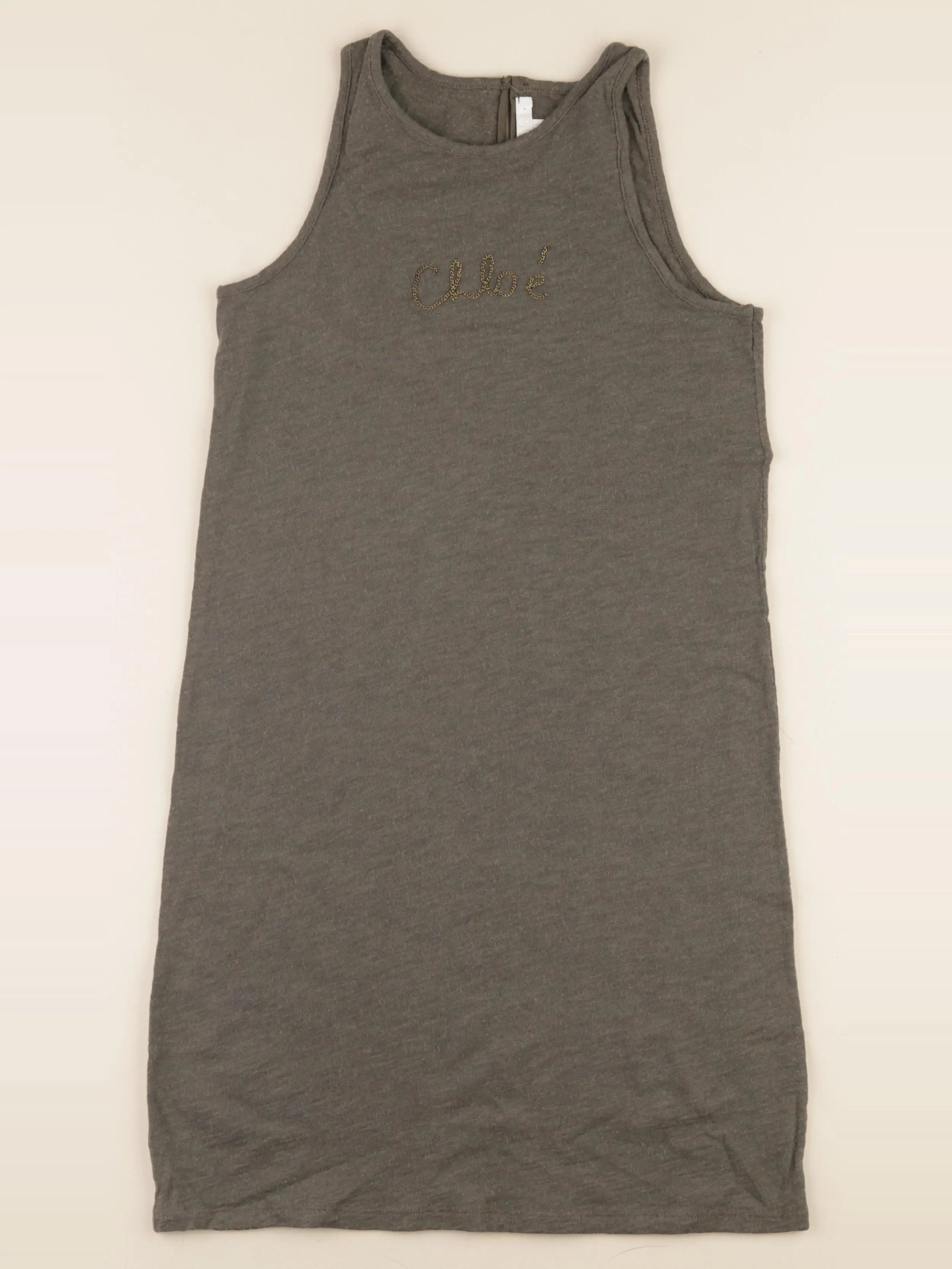 Chloé - robe vert - 14 ans