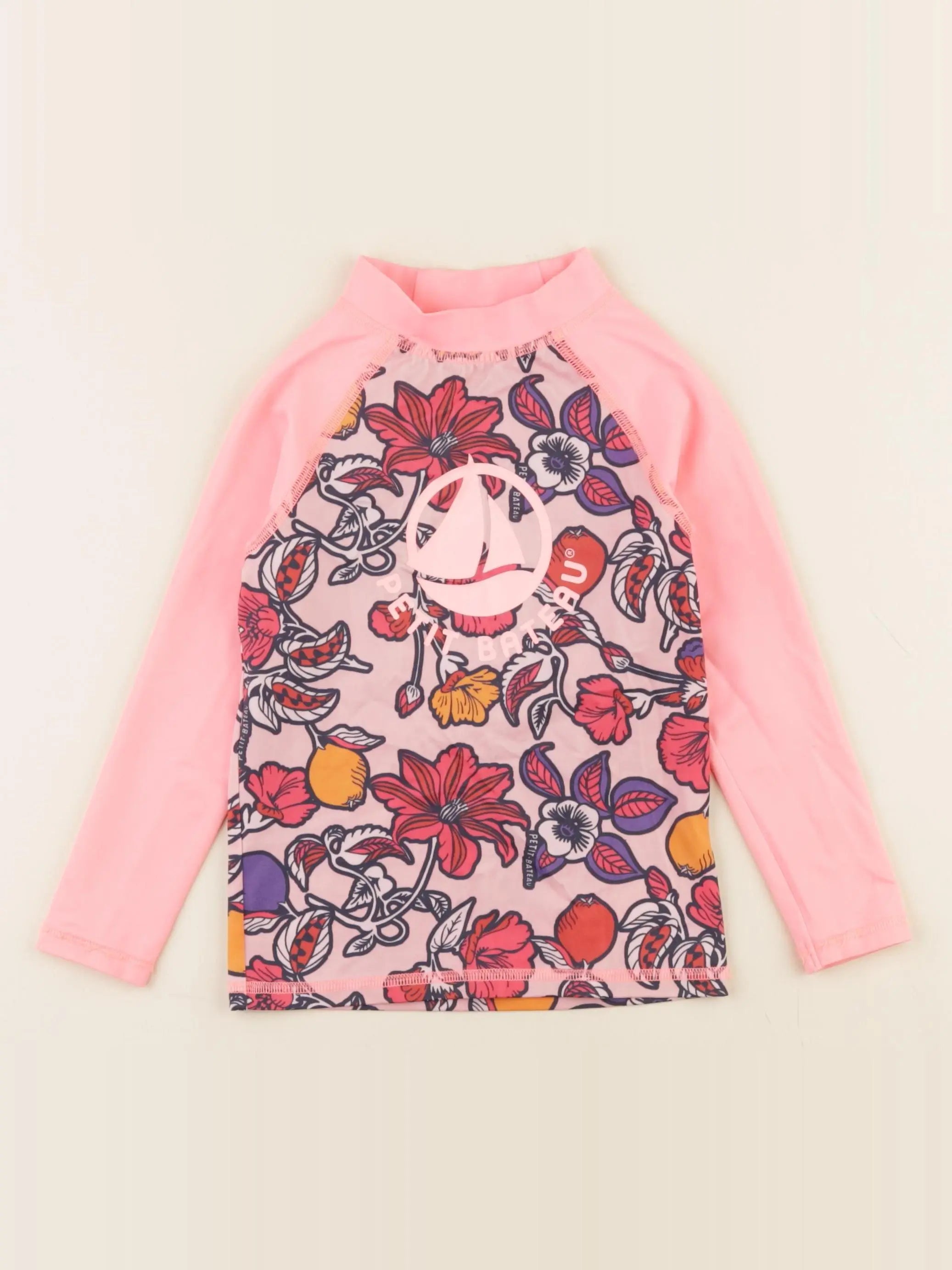 Petit Bateau - tee-shirt de bain multicolore - 4 ans