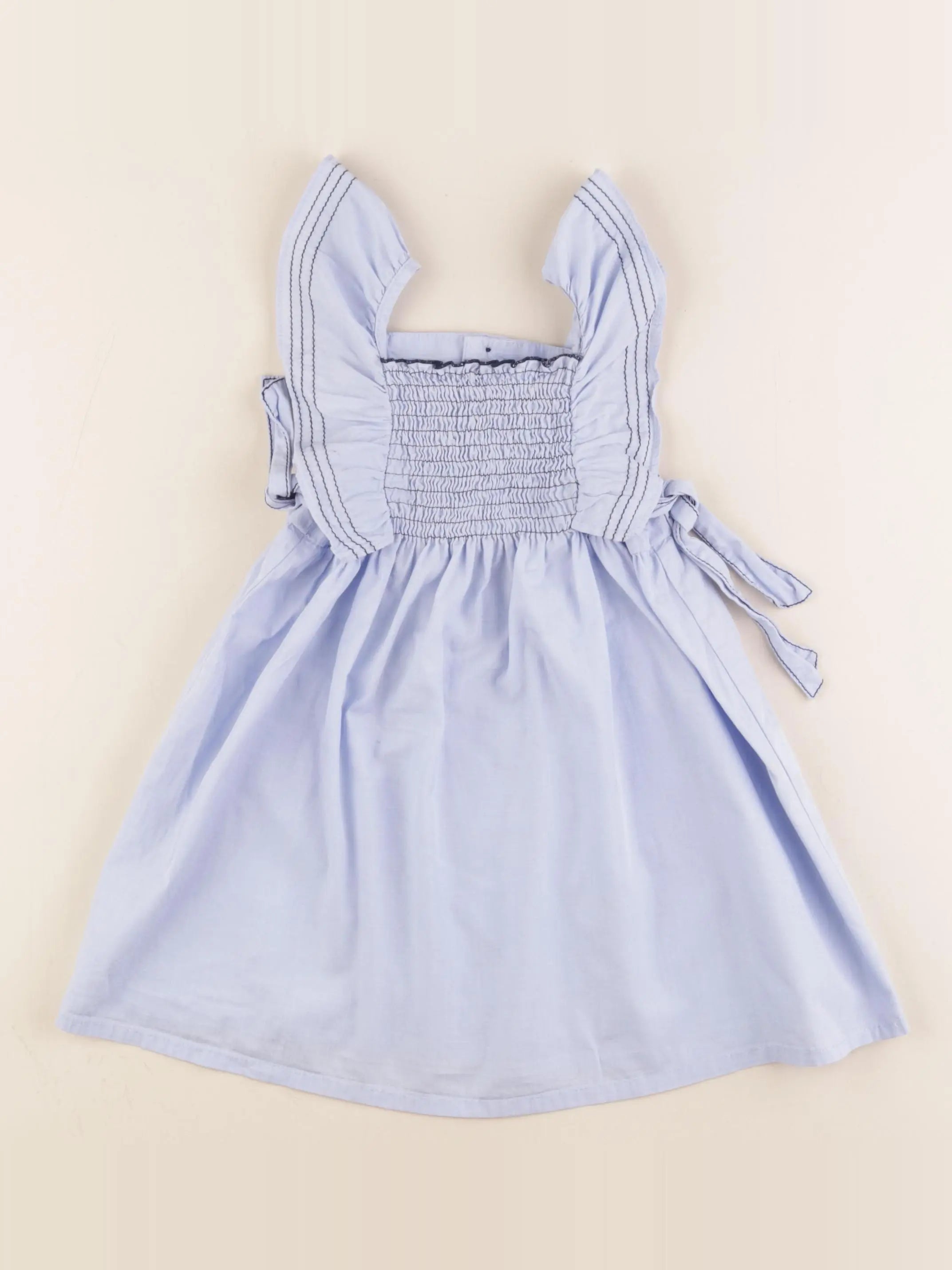 Zara - robe bleu - 2/3 ans