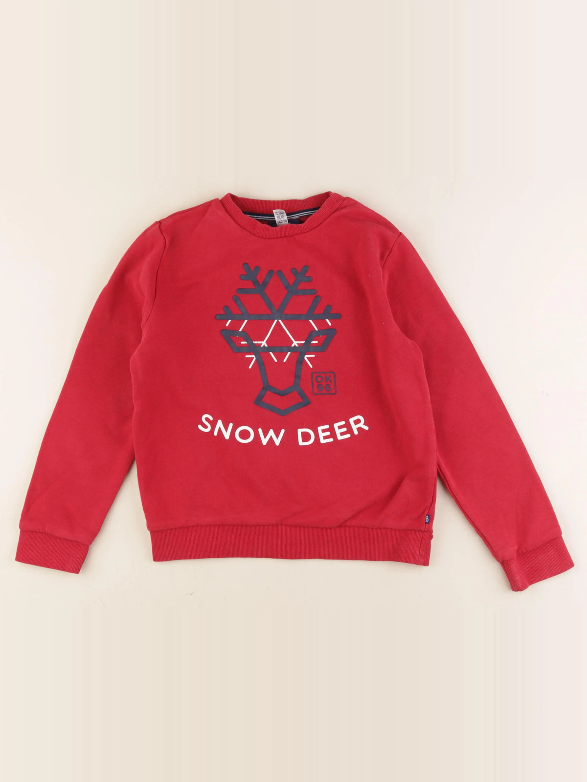 Okaidi - sweat rouge - 10 ans