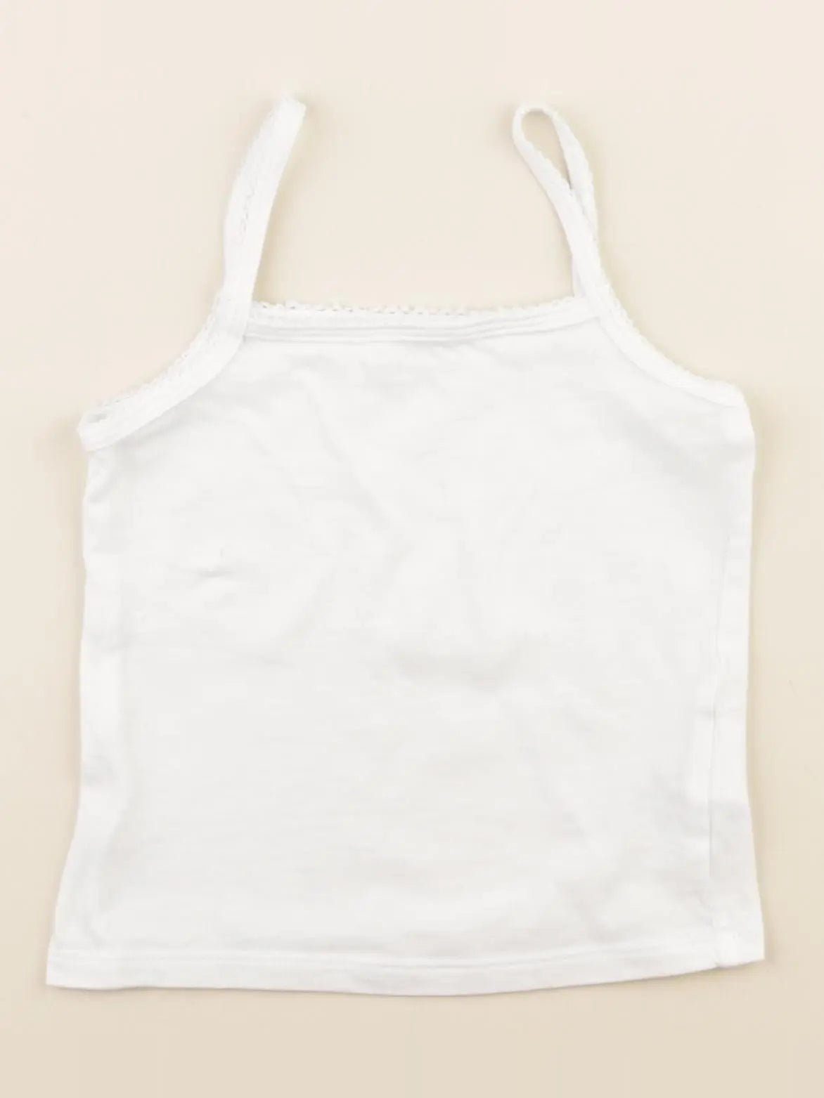 Vertbaudet - maillot de corps blanc - 2 ans