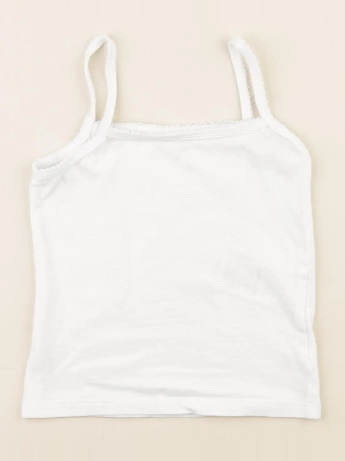 Vertbaudet - maillot de corps blanc - 2 ans