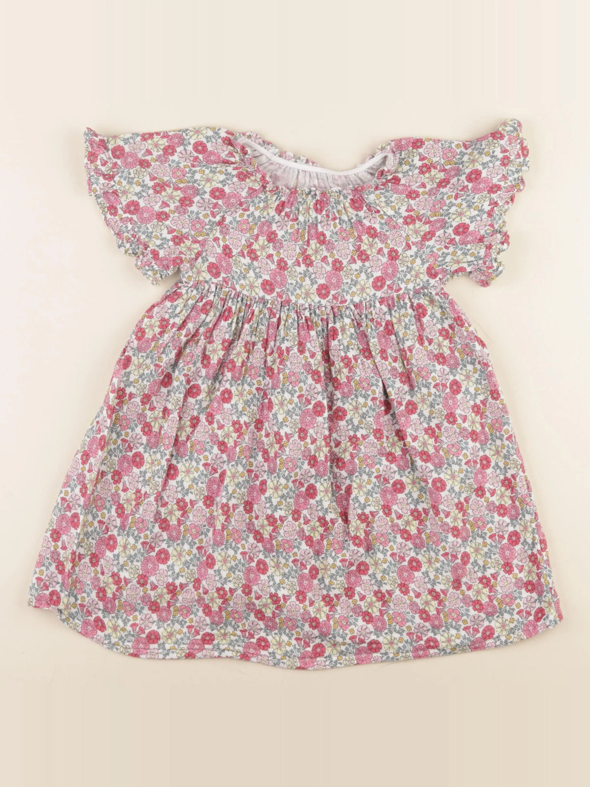 Vertbaudet - robe rose - 4 ans