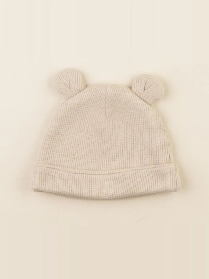 Vertbaudet - bonnet de naissance marron - 0/1 mois