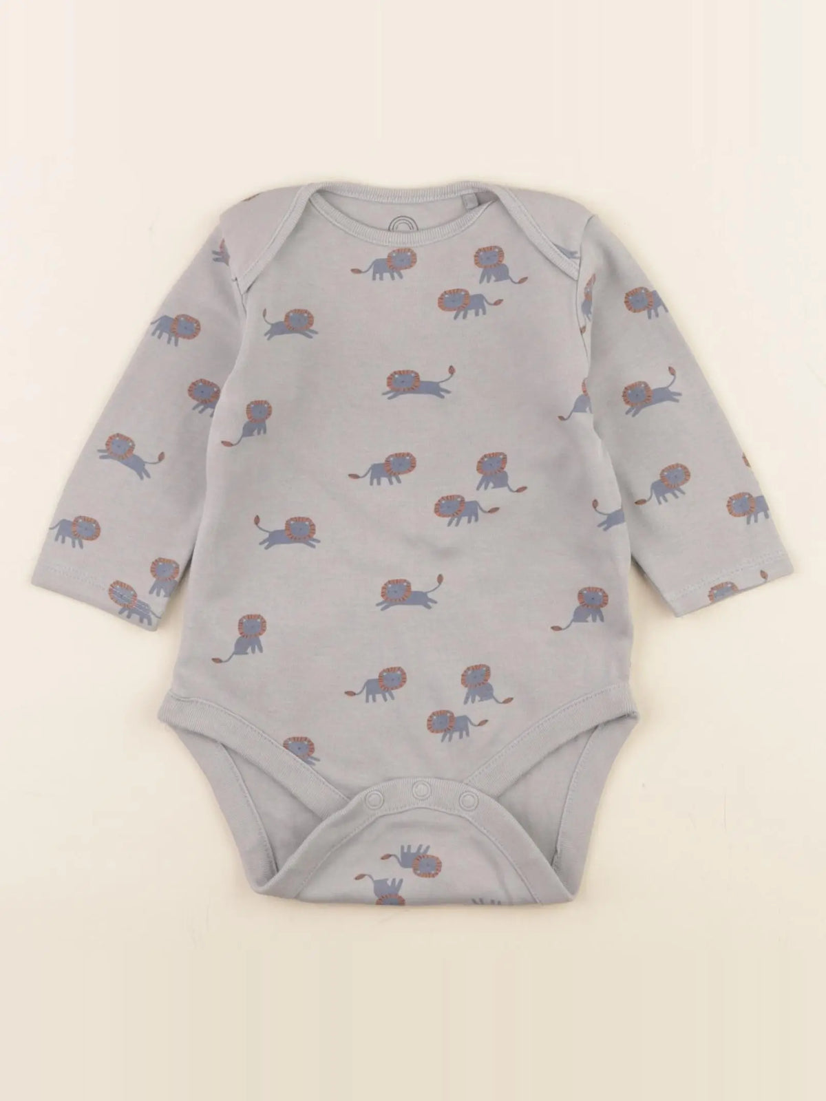 Next - body gris - 3/6 mois