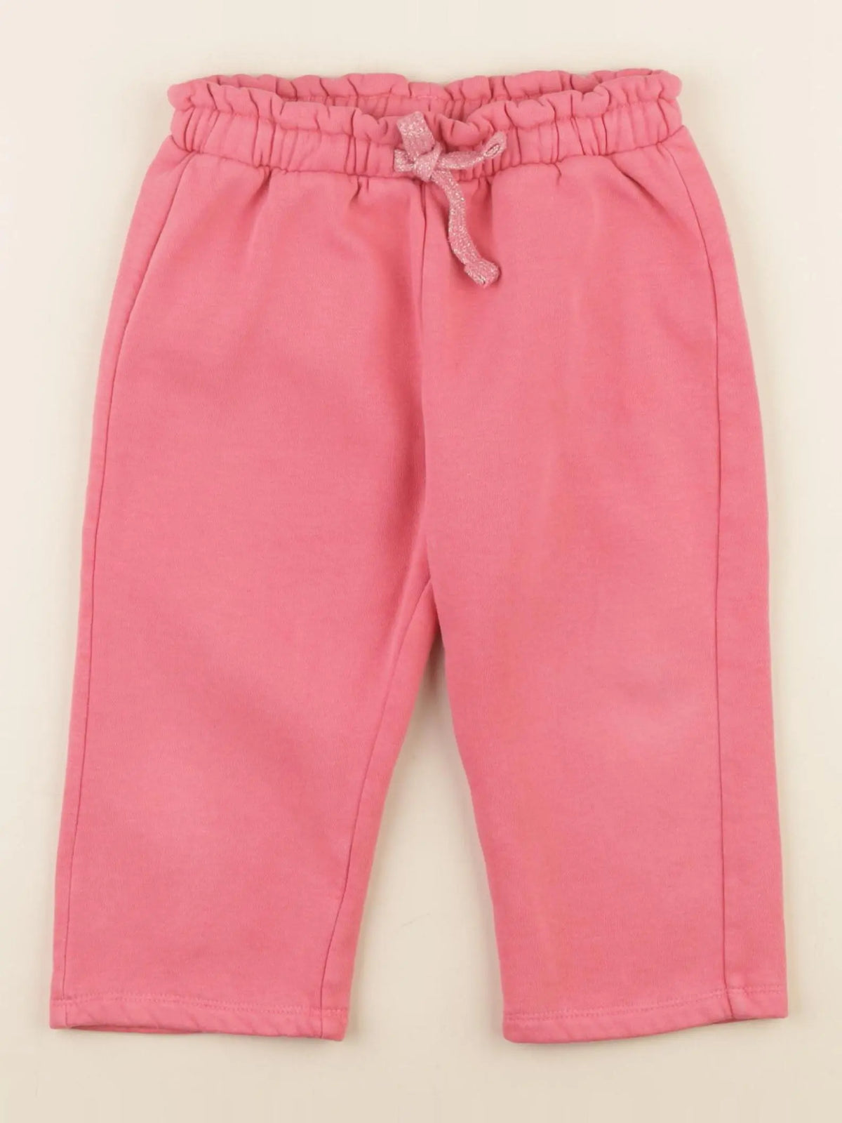 Tape à l'oeil - jogging doublé rose - 24 mois