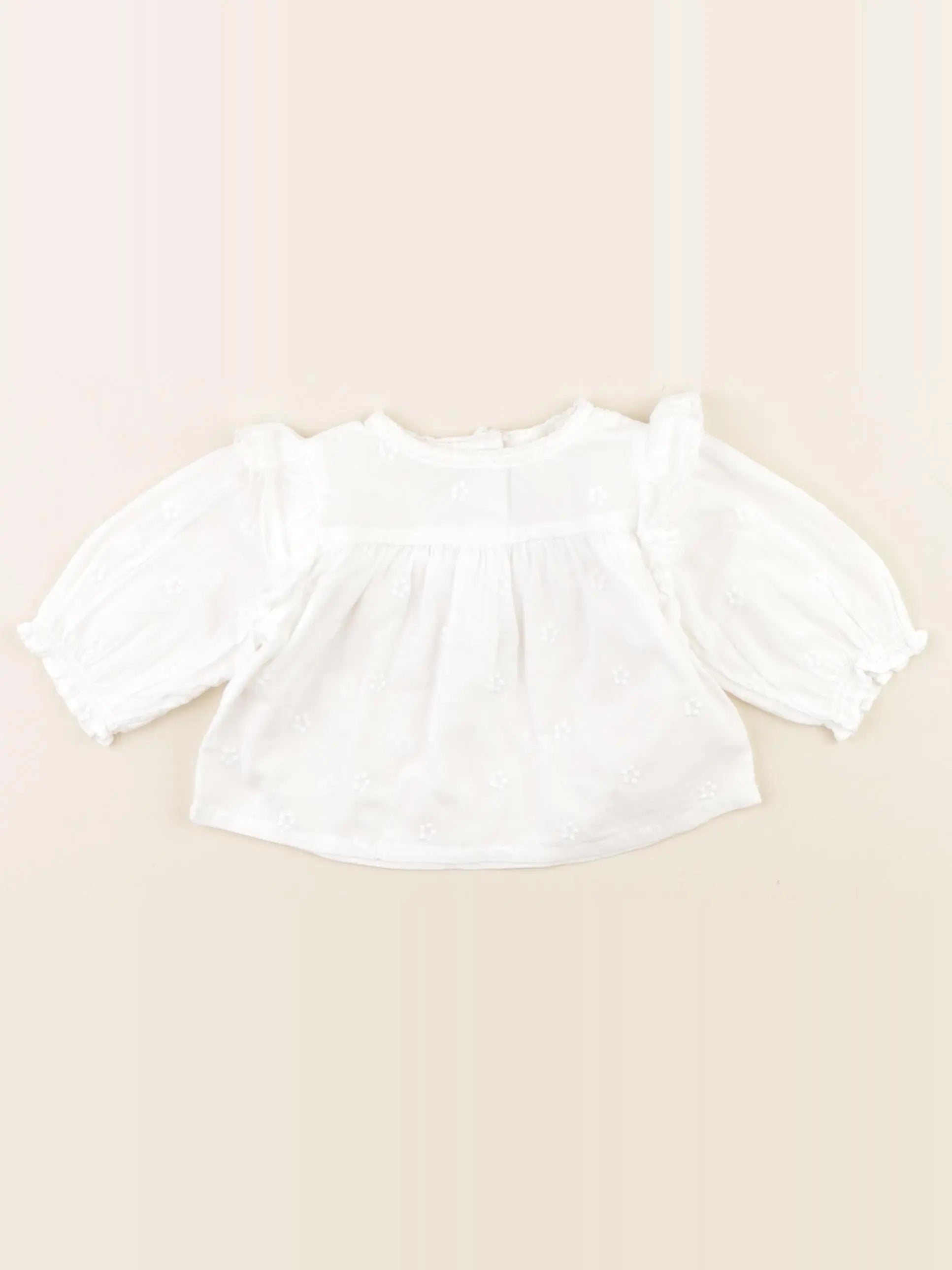 Vertbaudet - blouse blanc - 1 mois