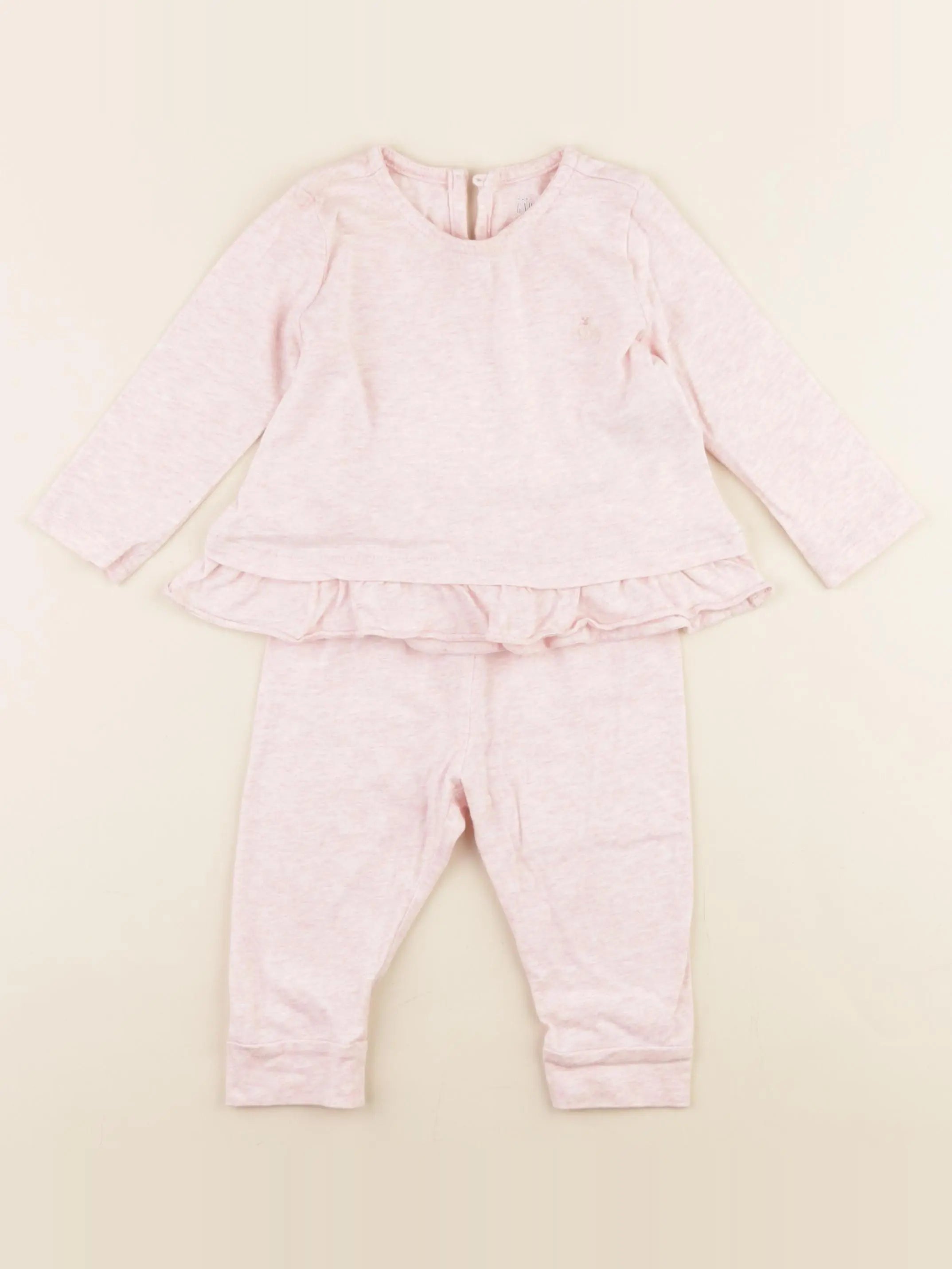 GAP - ensemble rose - 6/12 mois