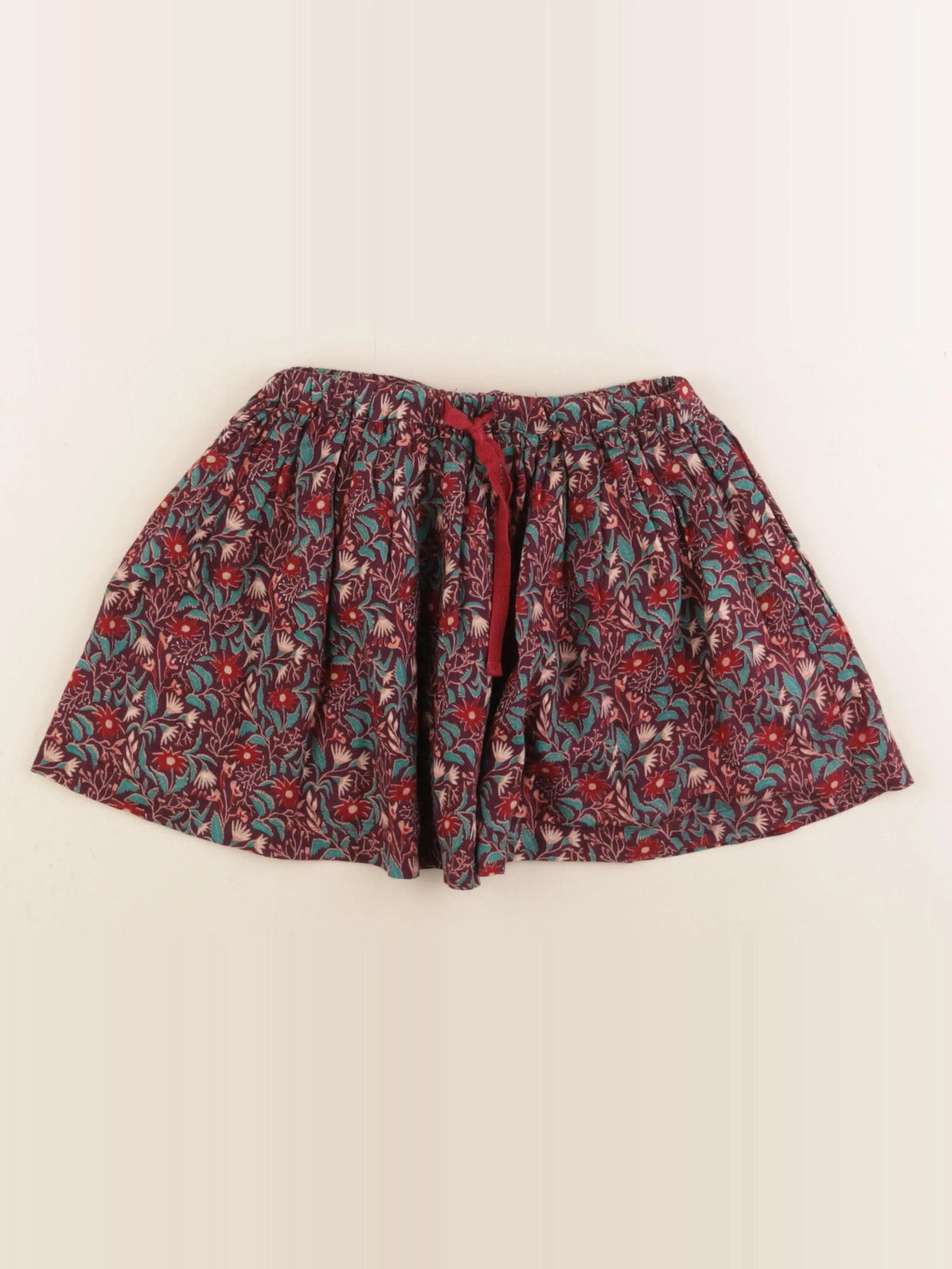 Monoprix - jupe rouge - 4 ans