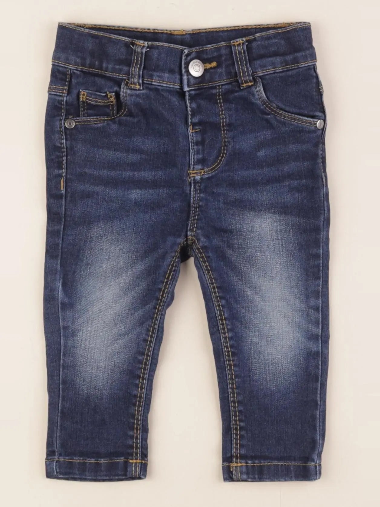 Tape à l'oeil - pantalon bleu - 12 mois