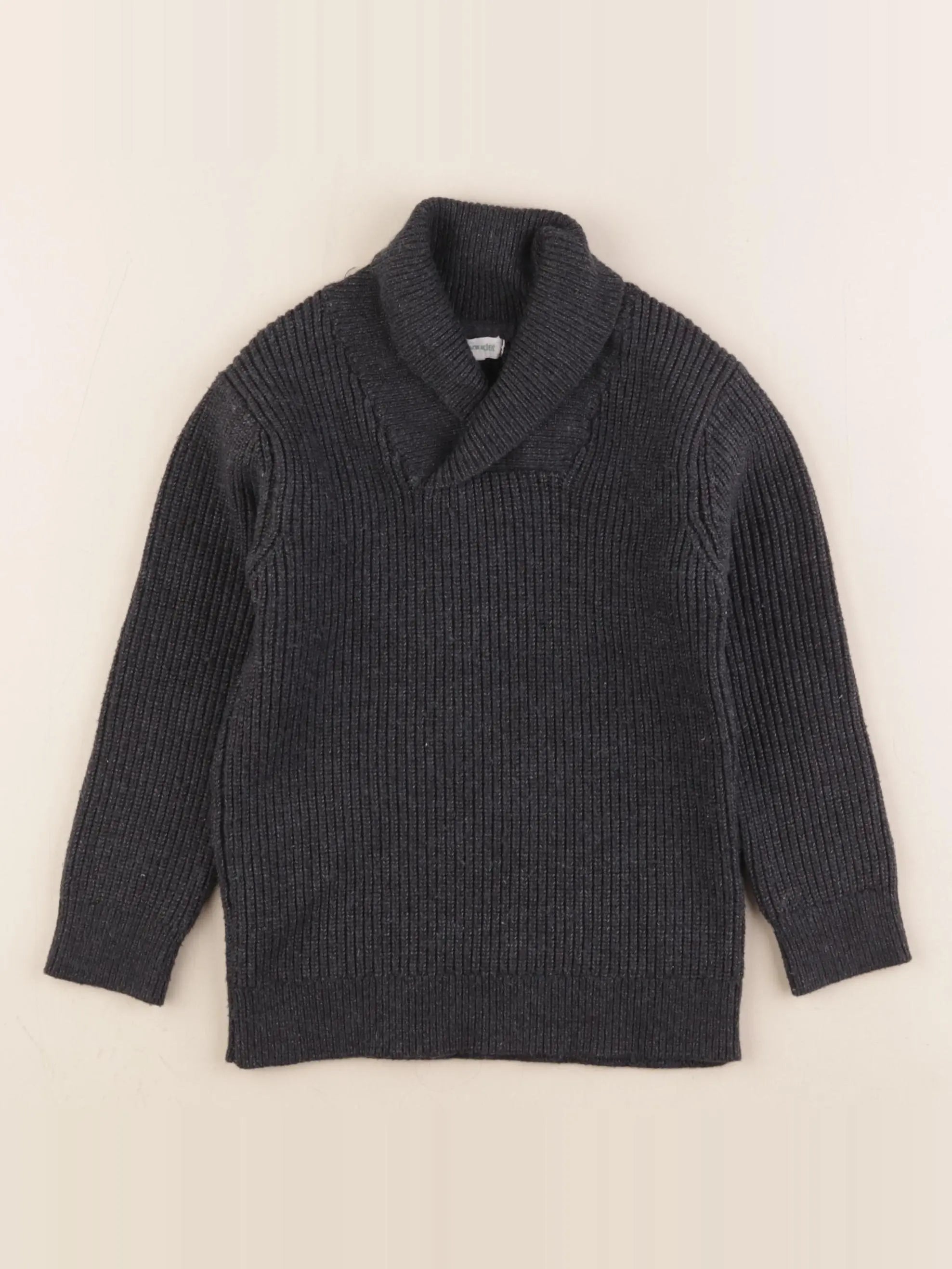 Vertbaudet - pull gris - 5 ans