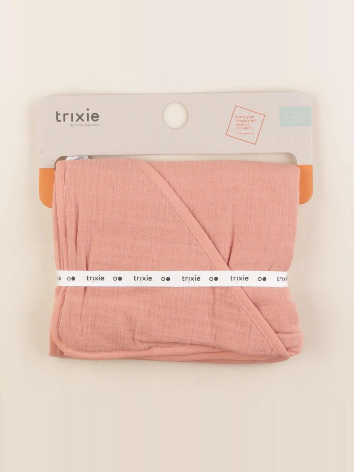 Trixie - cape de bain rose - 75x75 cm