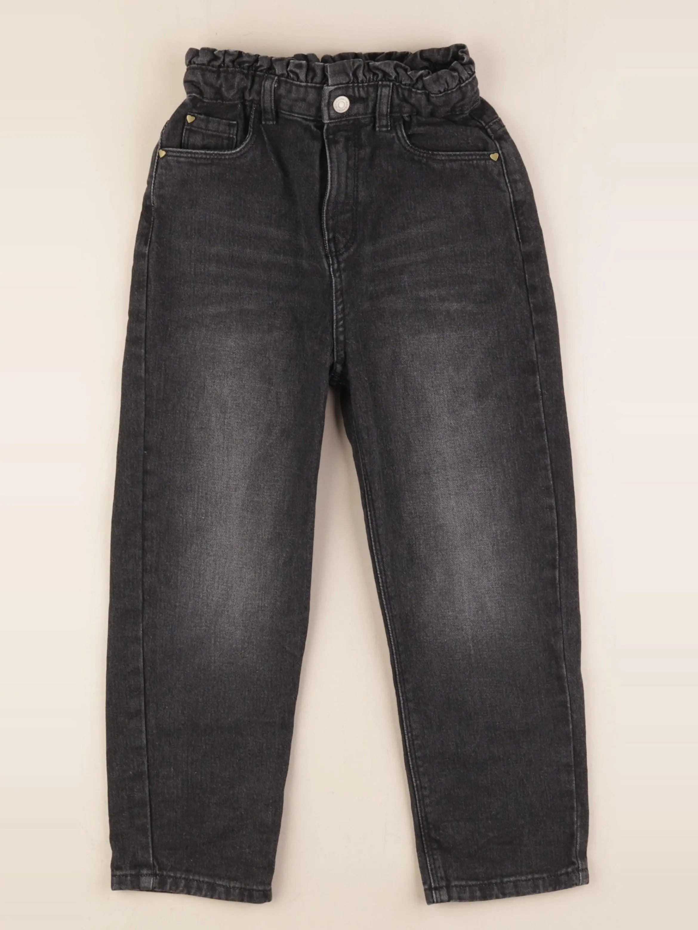 Vertbaudet - jean noir - 8 ans