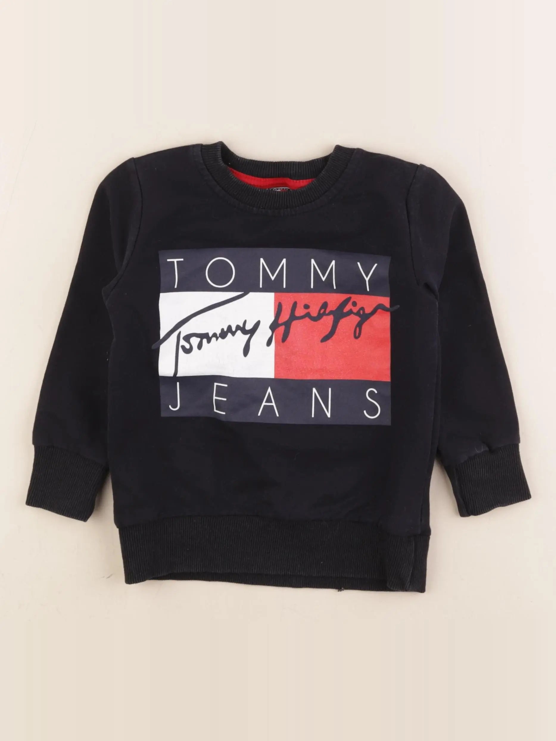 Tommy Hilfiger - tee-shirt noir - 3/4 ans