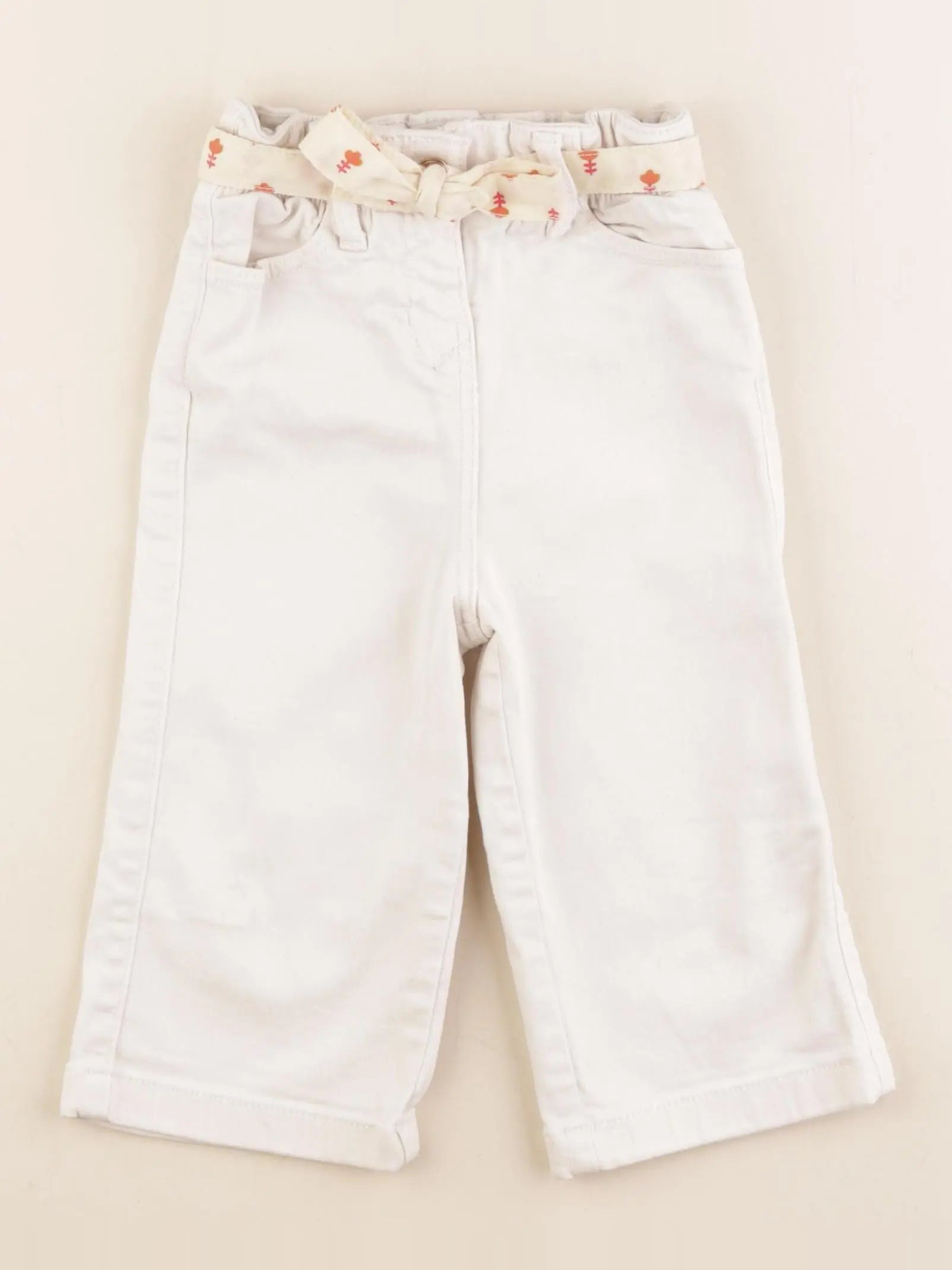 Tape à l'oeil - pantalon blanc - 24 mois