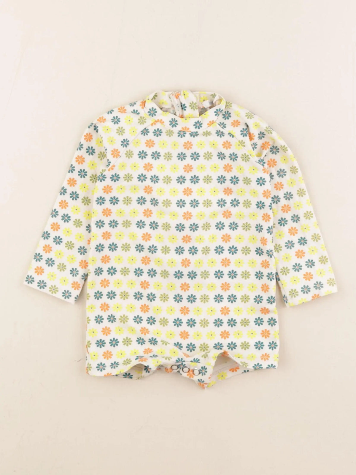 Boutchou - combi de bain jaune - 12 mois