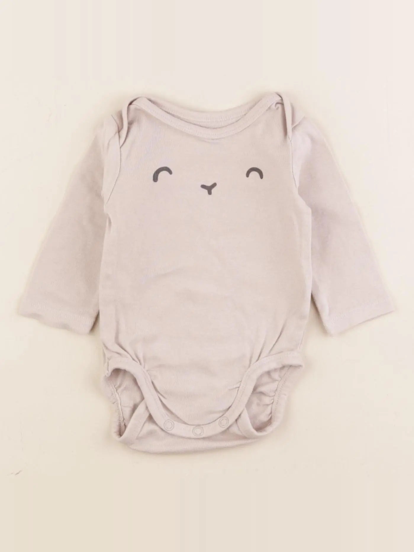 H&M - body beige - 1/2 mois