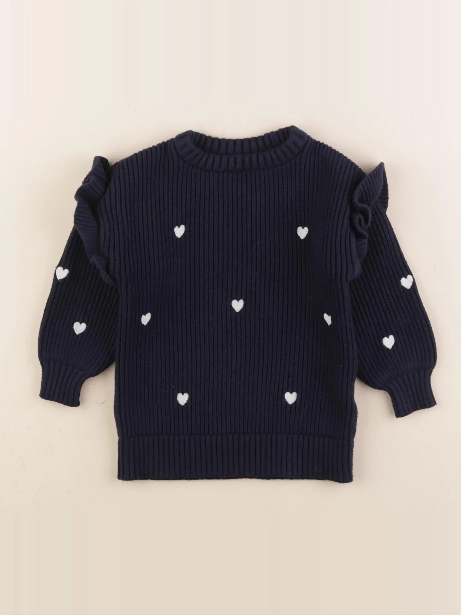 Vertbaudet - pull bleu - 3 ans