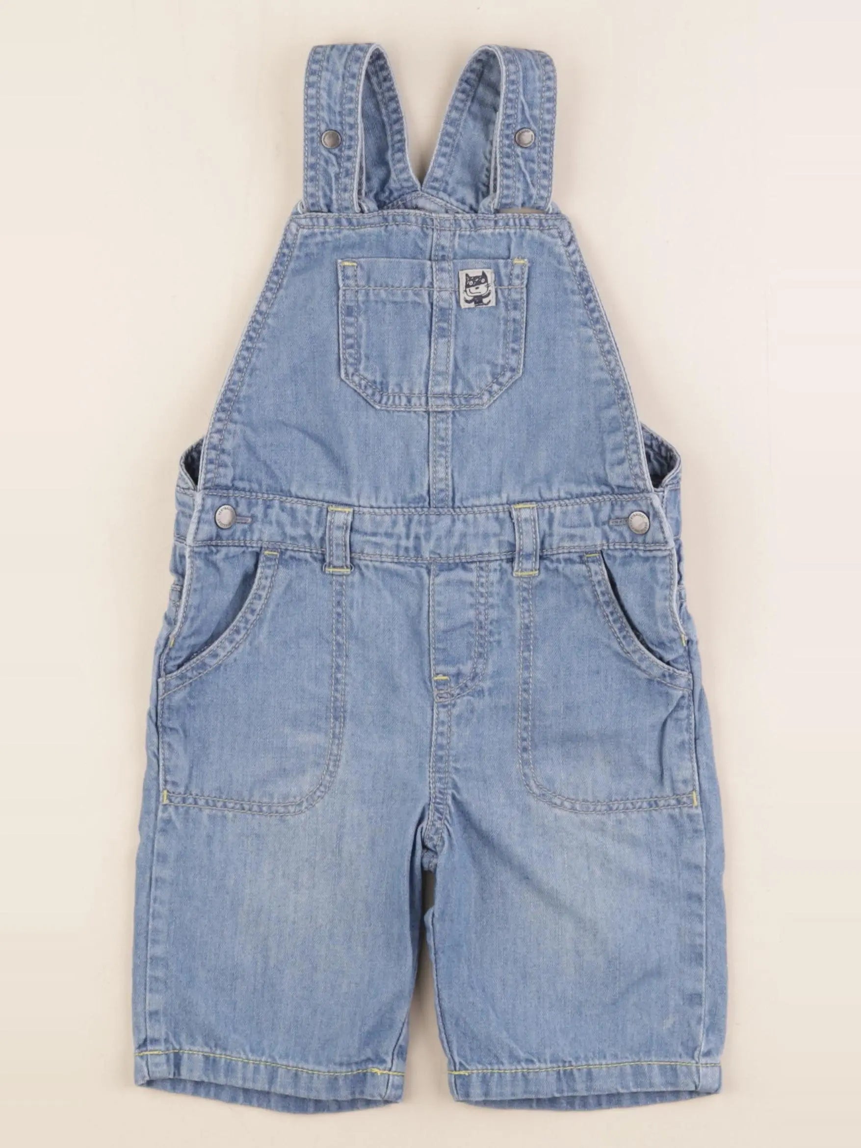 Vertbaudet - salopette bleu - 36 mois