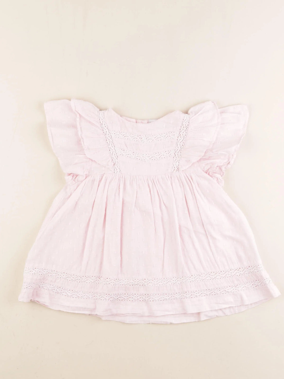 Vertbaudet - robe rose - 18 mois