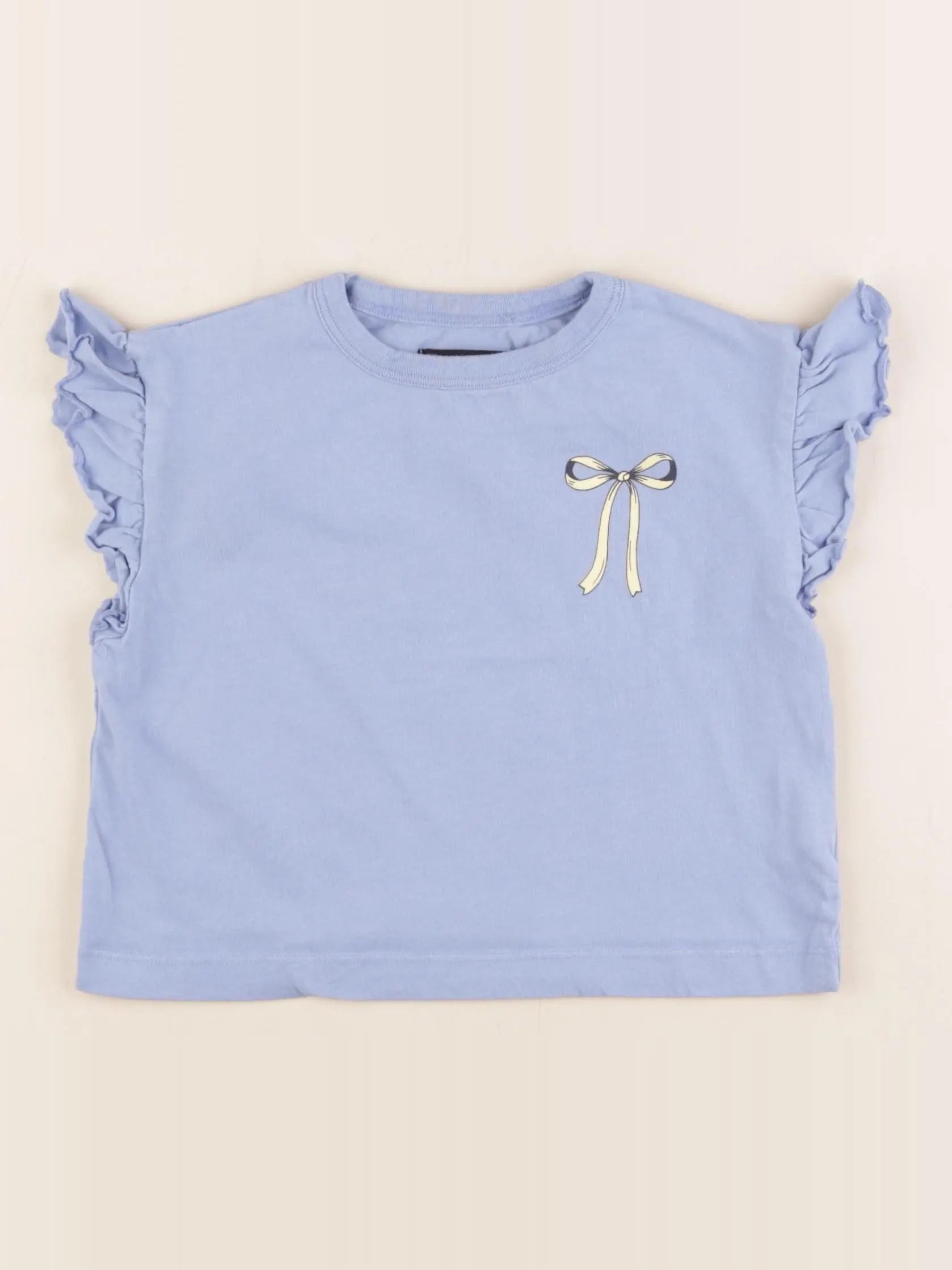 Monoprix - tee-shirt bleu - 3 ans