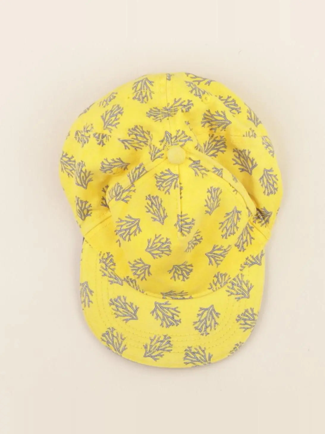 Okaidi - casquette jaune - 5/7 ans