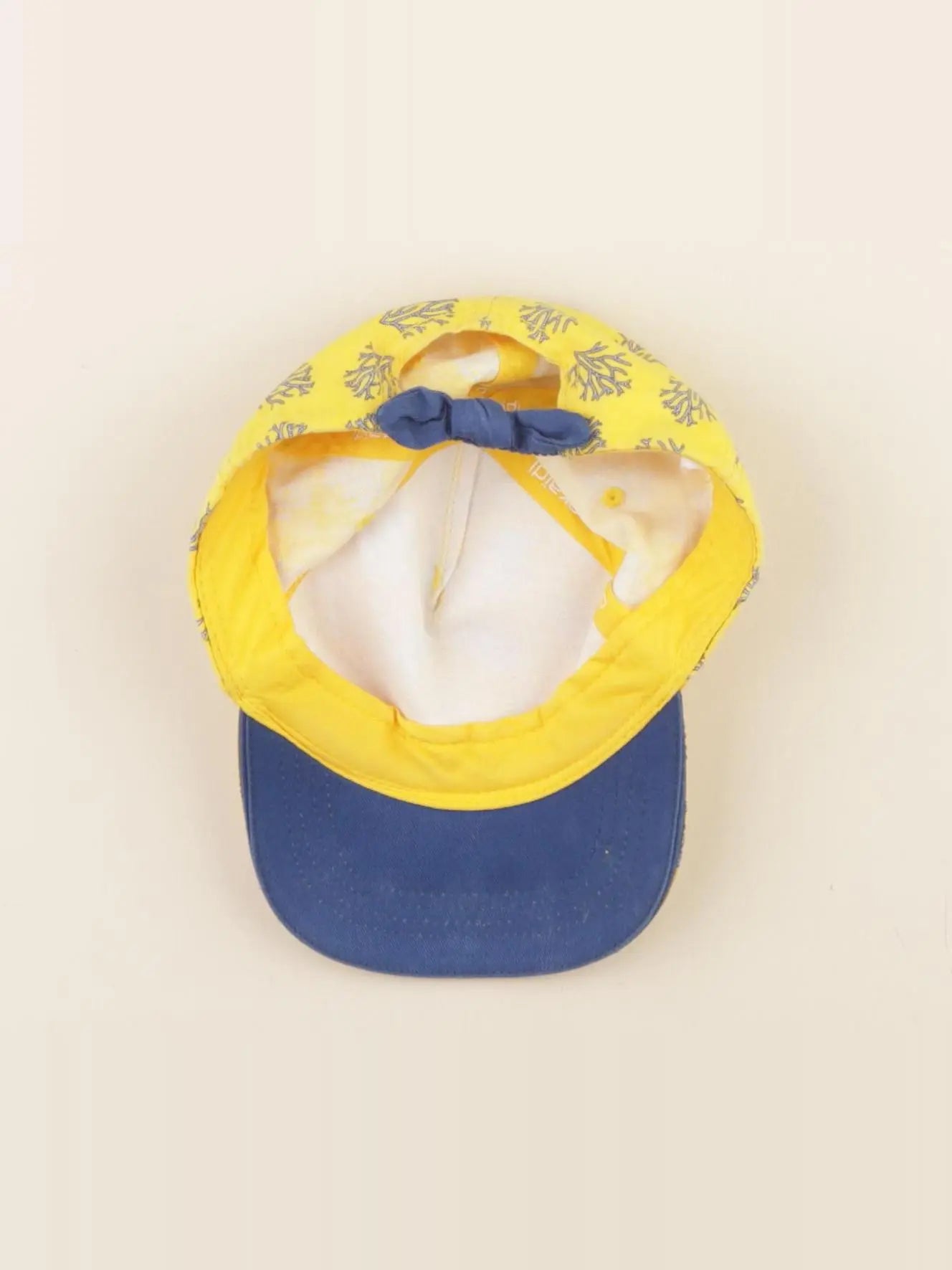 Okaidi - casquette jaune - 5/7 ans