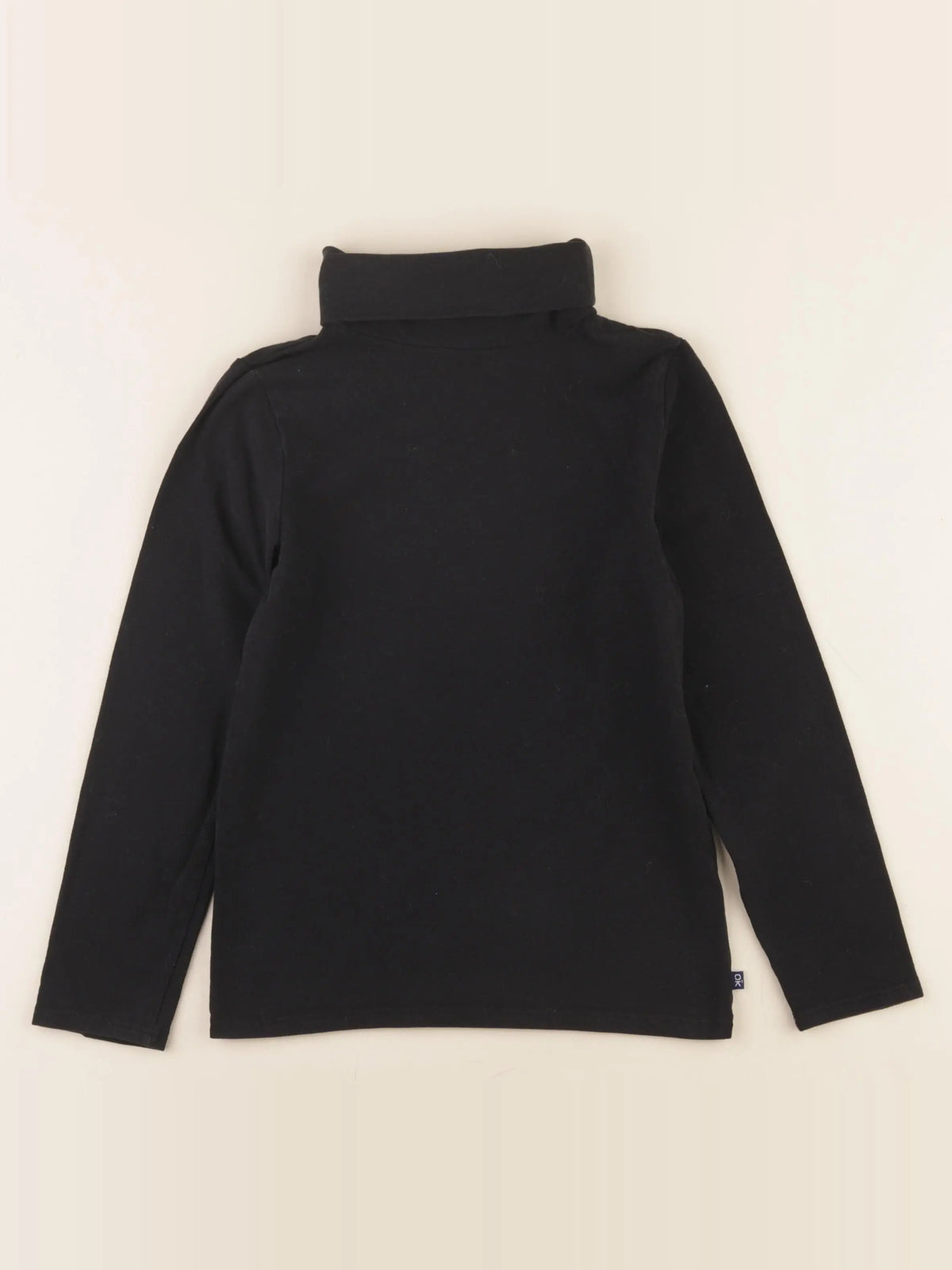 Okaidi - sous-pull noir - 8 ans