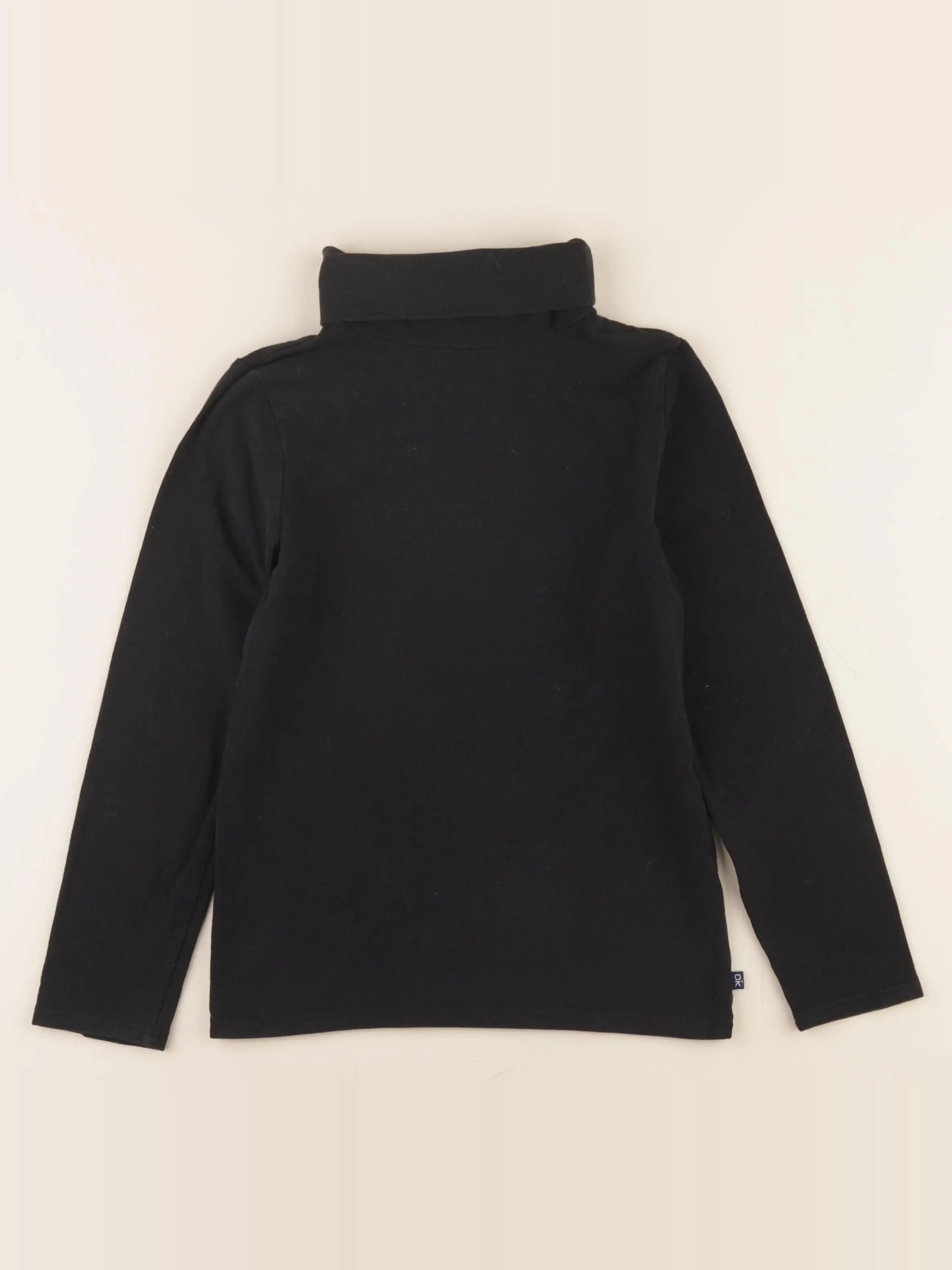 Okaidi - sous-pull noir - 8 ans