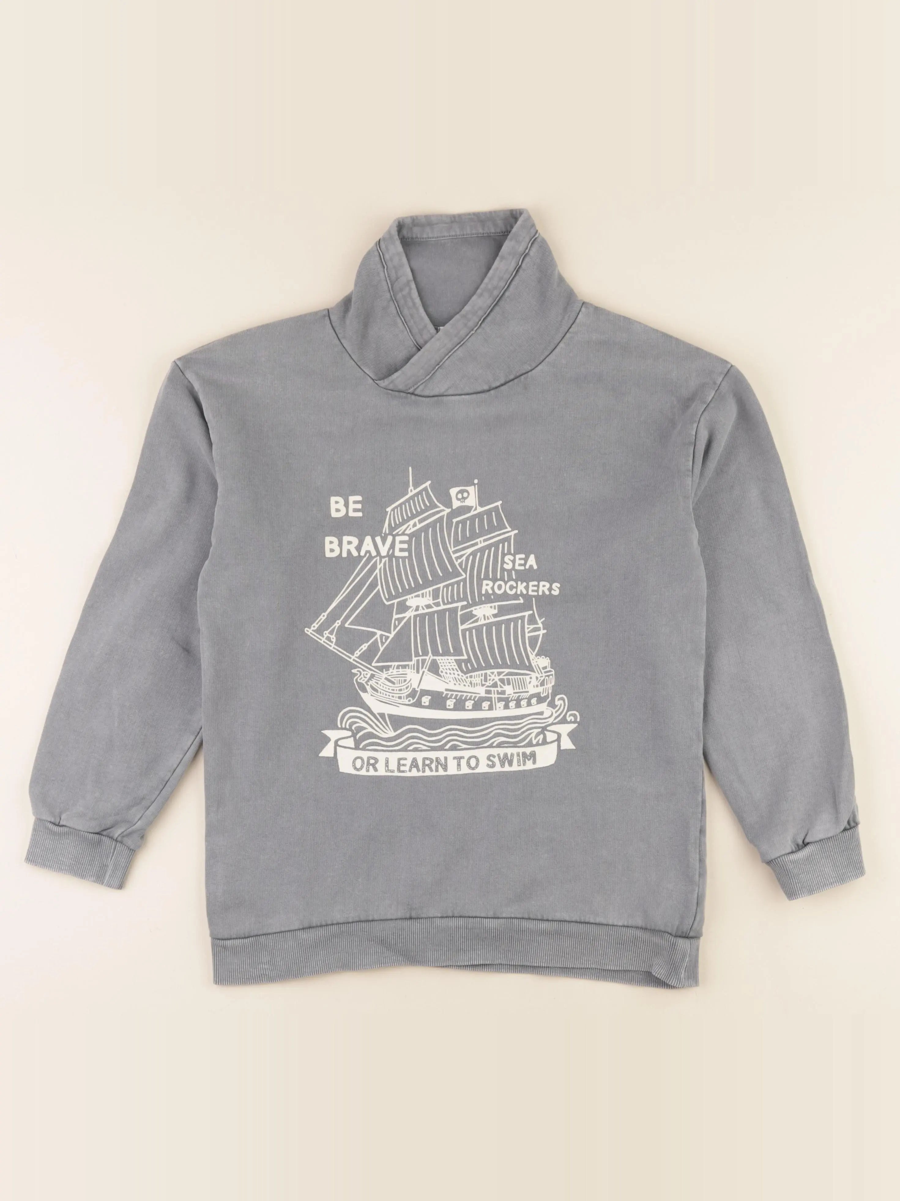 Vertbaudet - sweat bleu - 10 ans