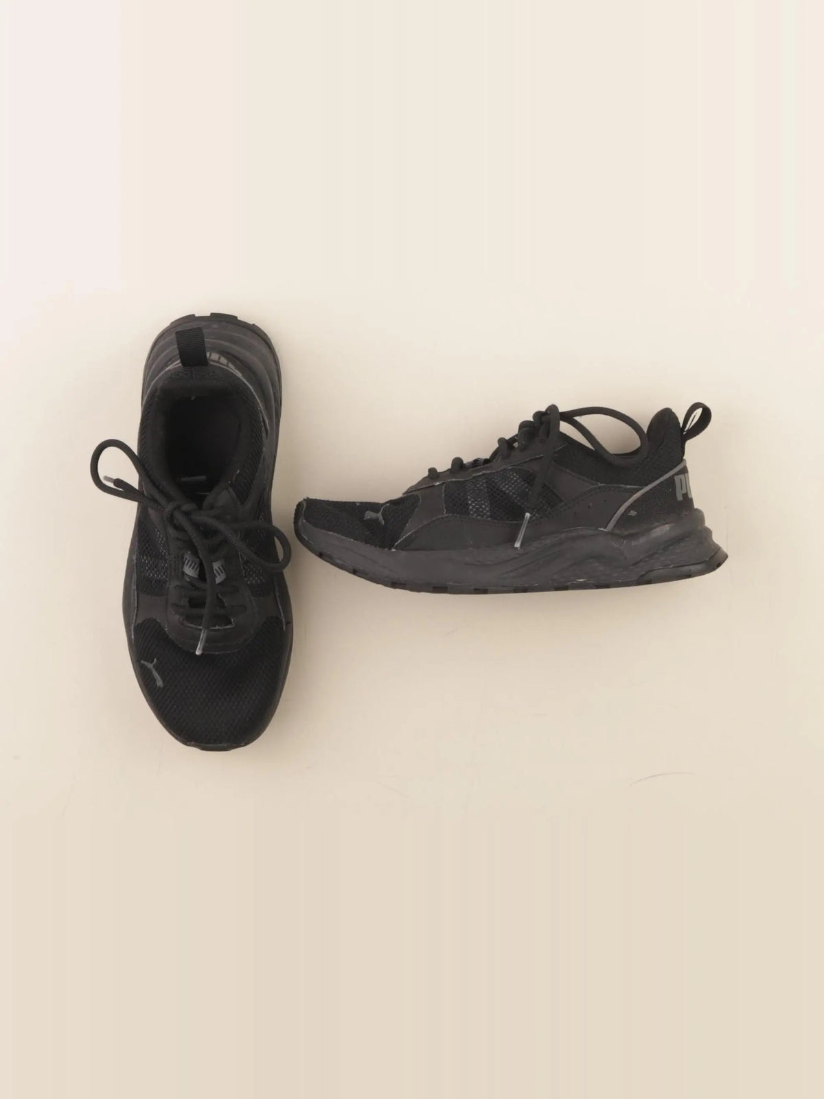 Puma - tennis à scratch/ lacets noir - pointure 36