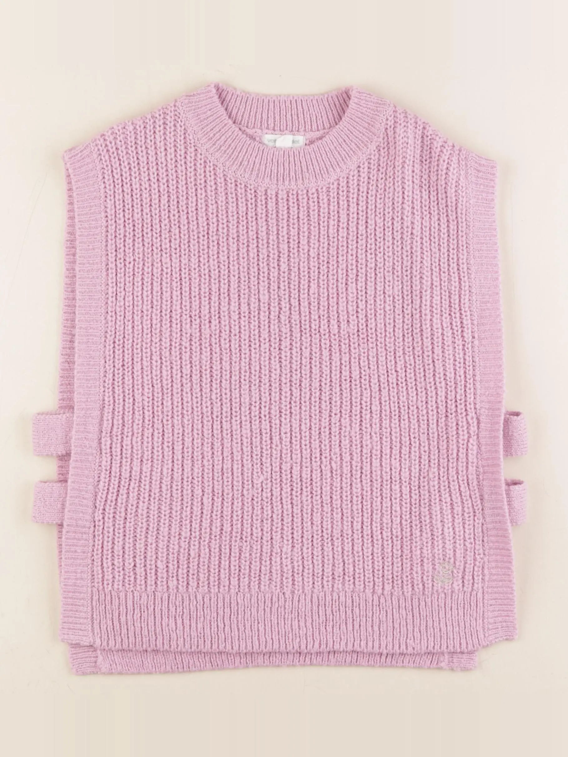 Vertbaudet - pull rose - 8 ans