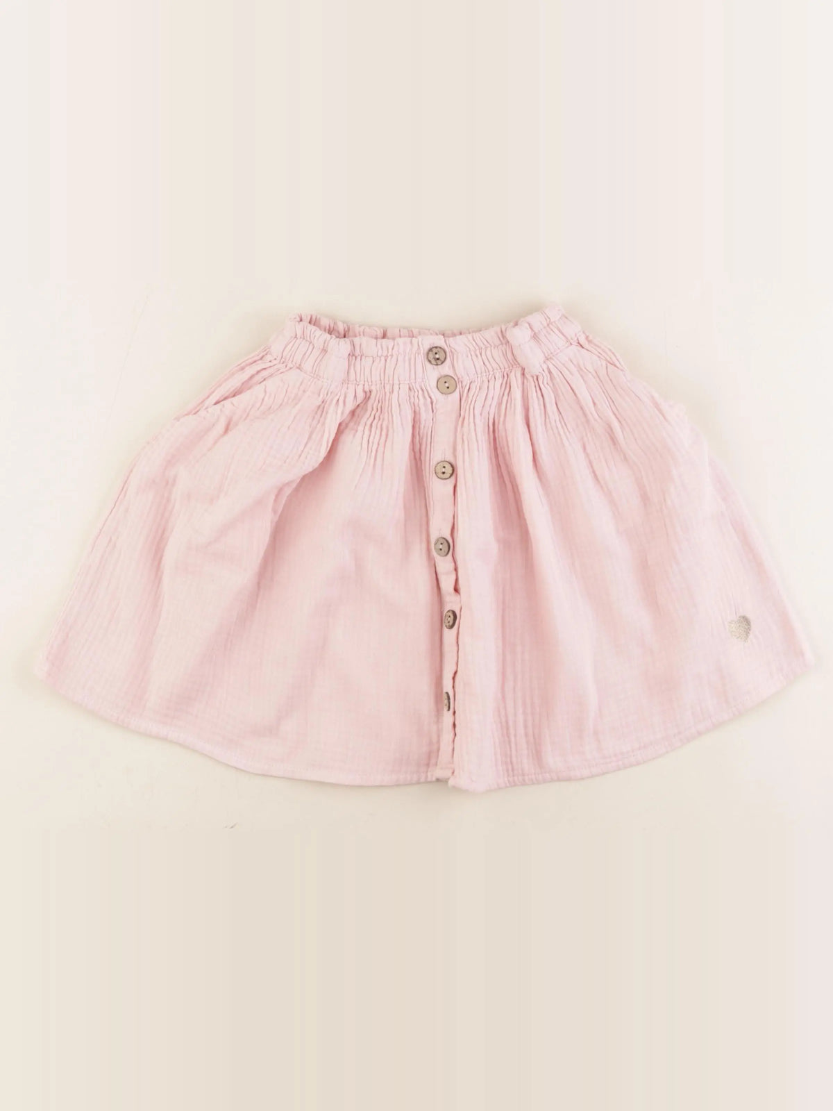 Vertbaudet - jupe rose - 7 ans