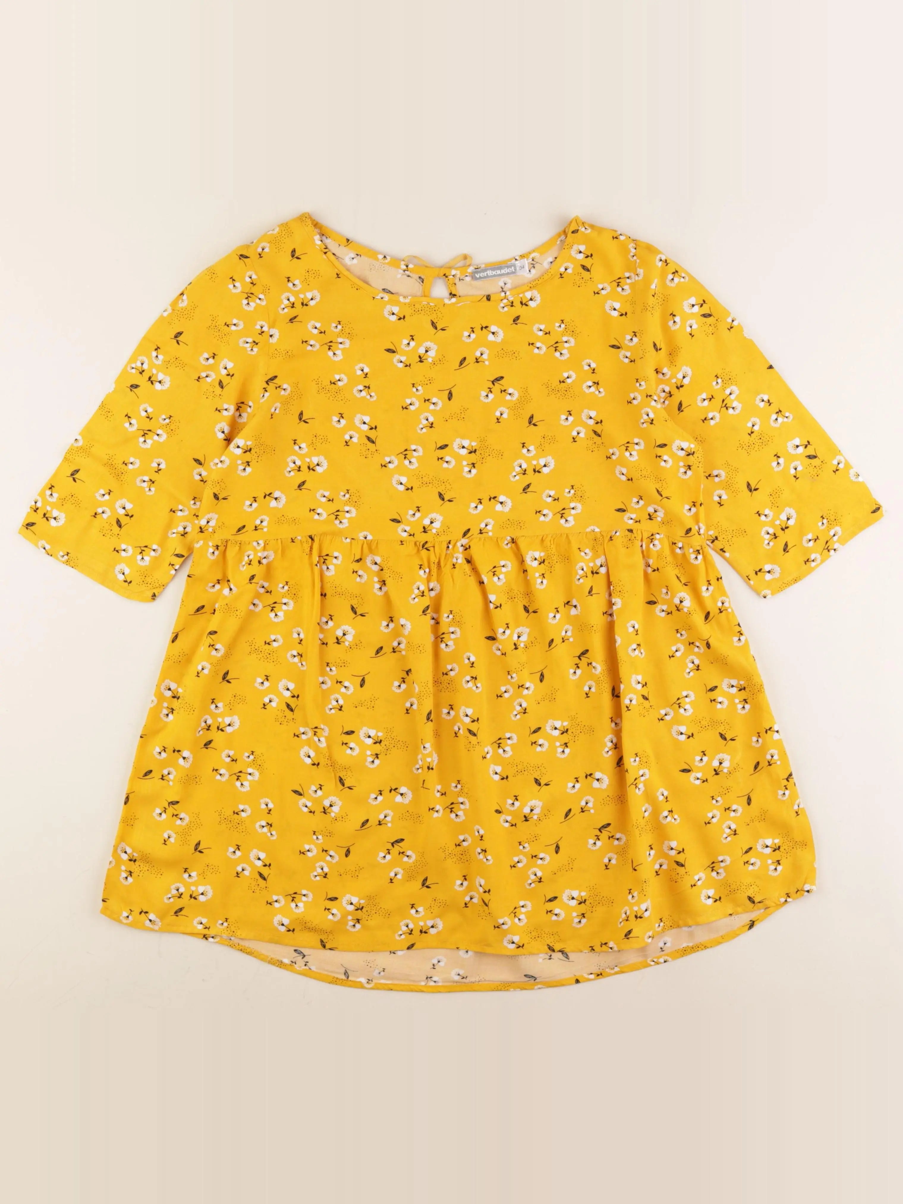 Vertbaudet - blouse grossesse jaune - 34