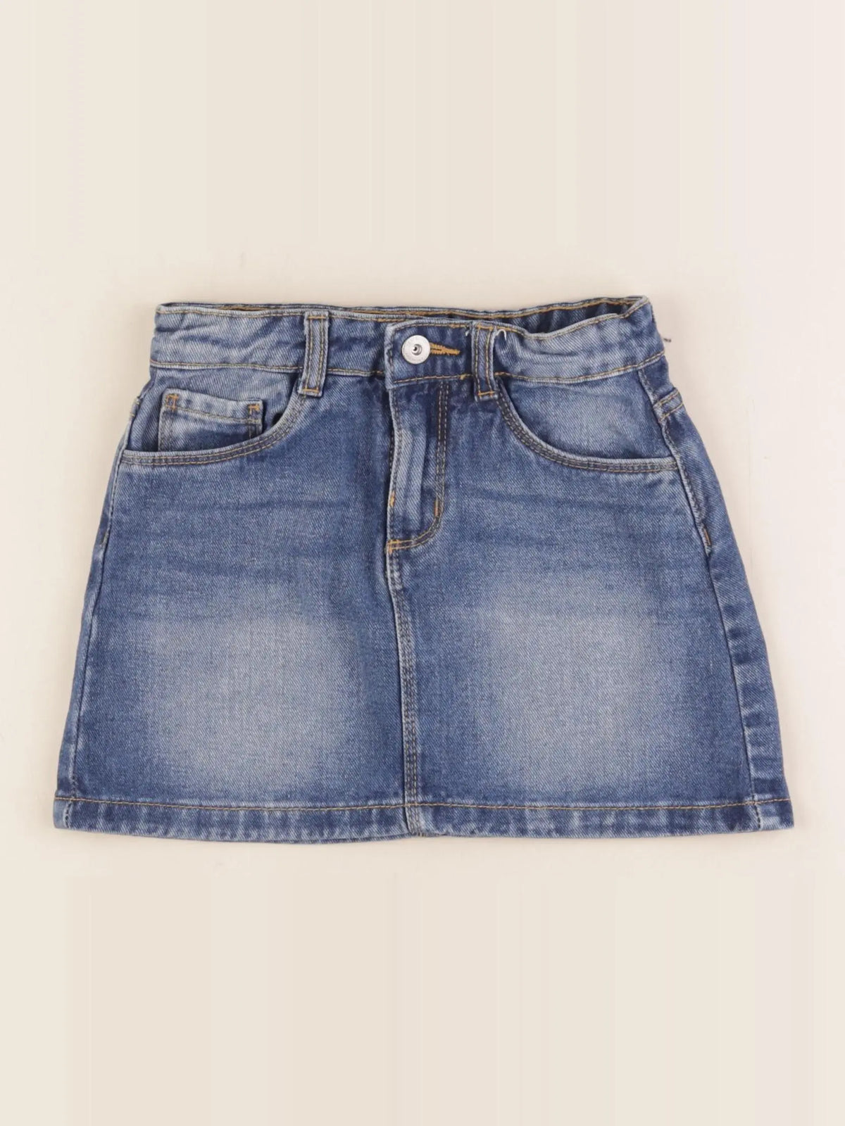 Vertbaudet - jupe bleu - 6 ans