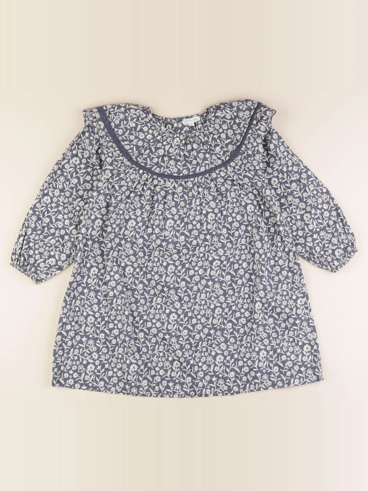 Vertbaudet - robe bleu - 6 ans