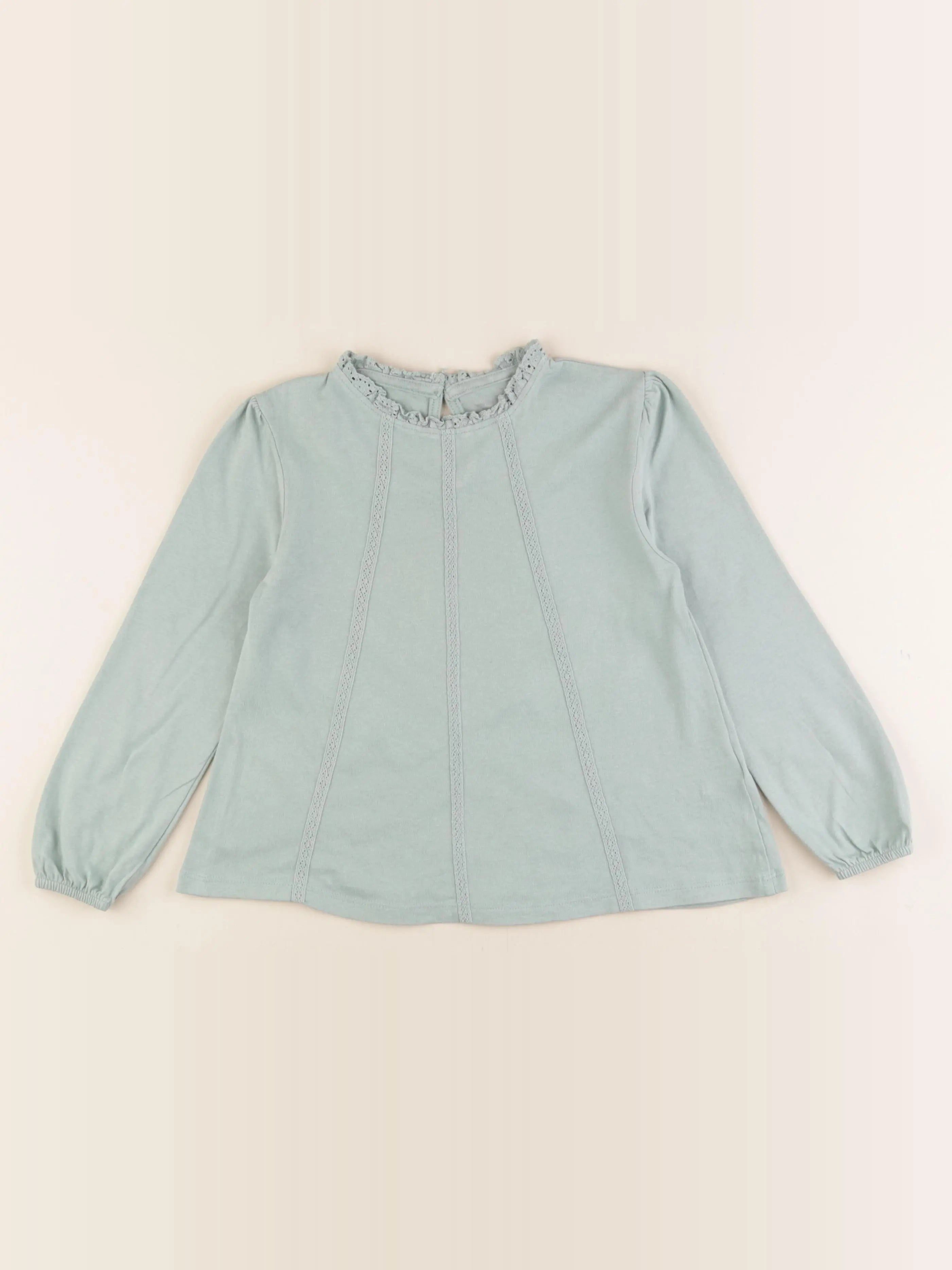 Vertbaudet - tee-shirt vert - 6 ans
