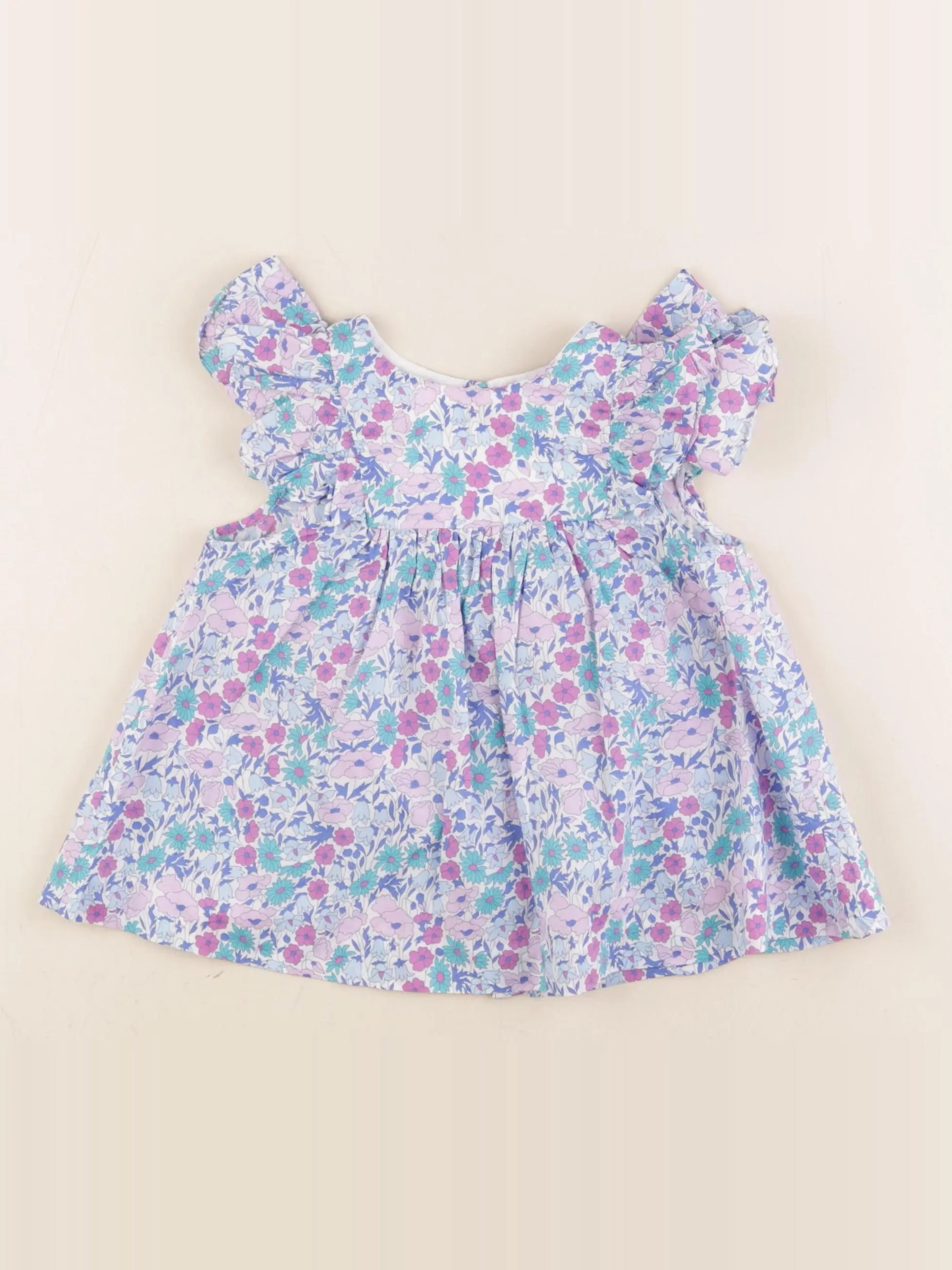 Jacadi - blouse liberty multicolore - 36 mois