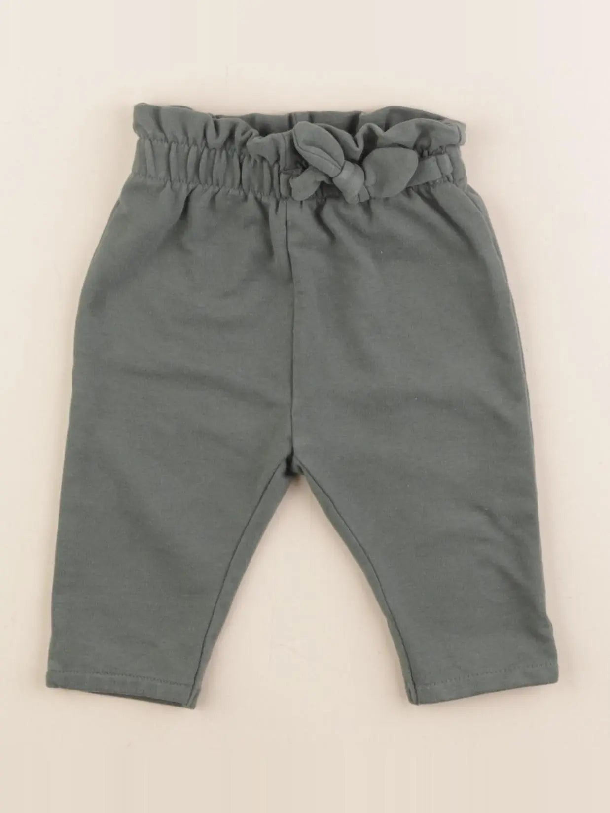 Vertbaudet - pantalon vert - 3 mois