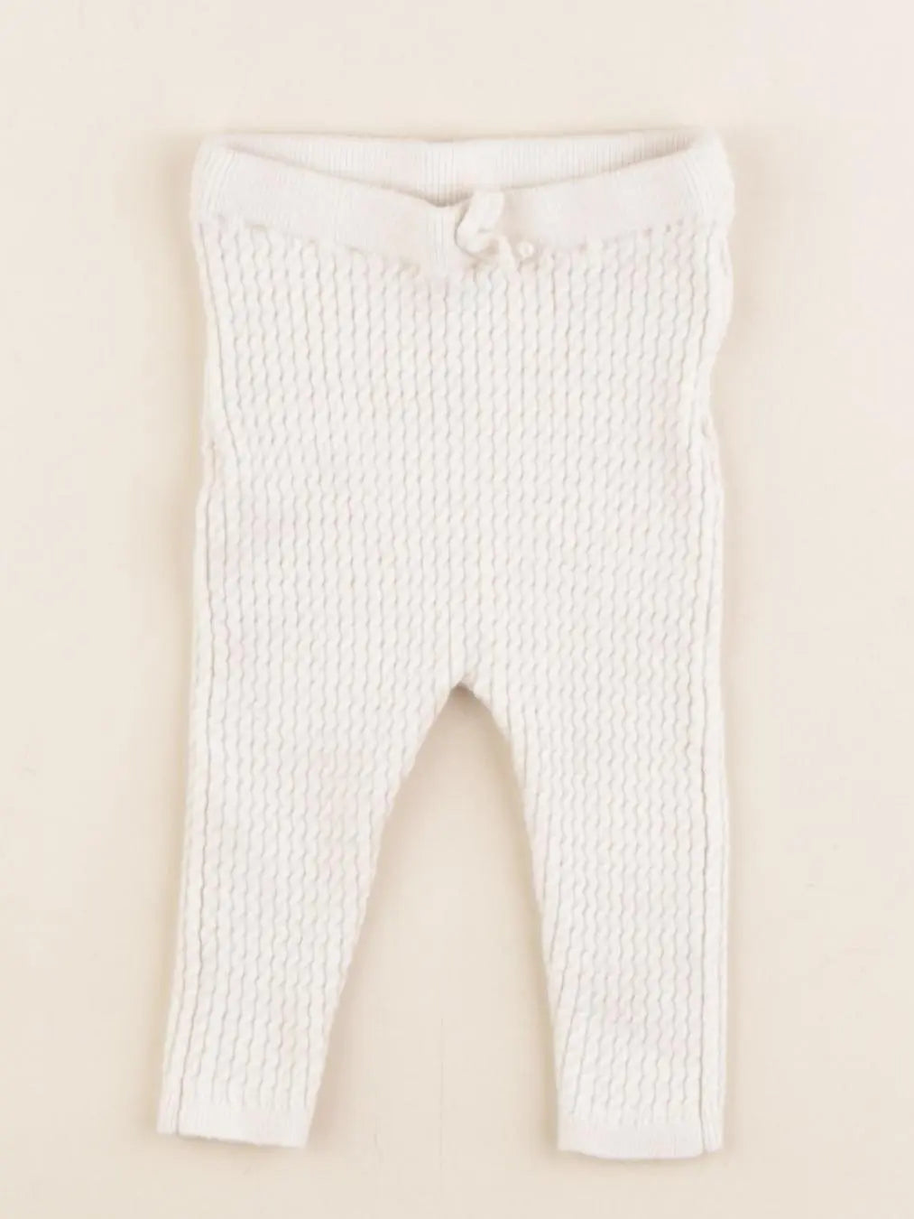 Zara - legging blanc - 1/3 mois