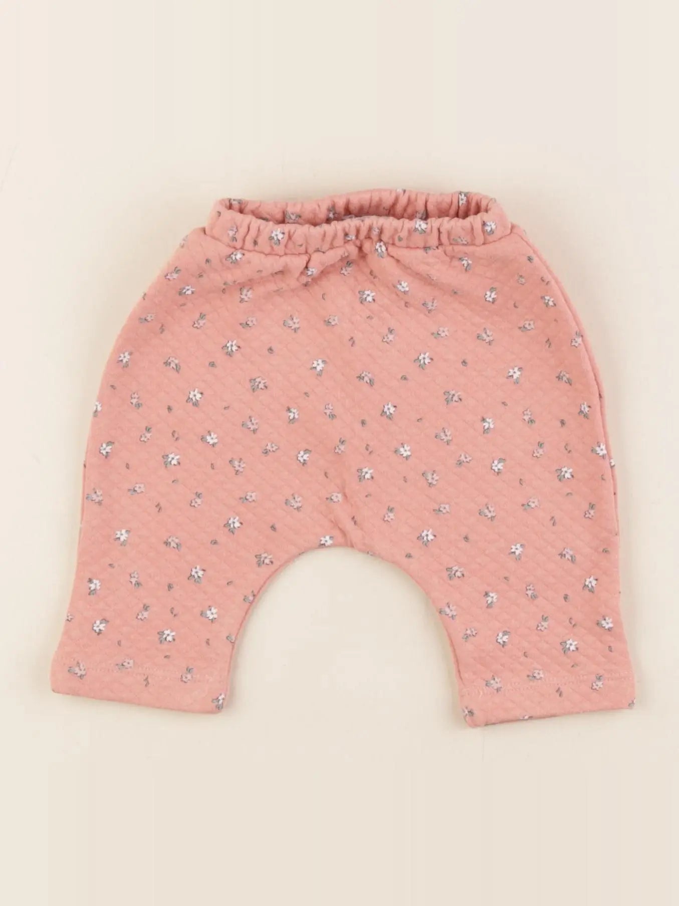 Vertbaudet - sarouel rose - 1 mois