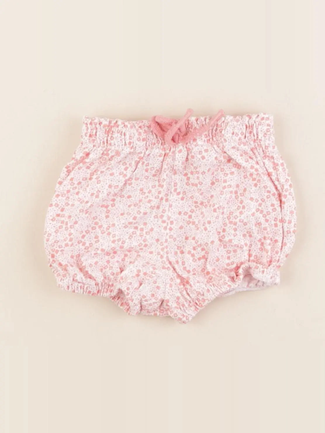 Vertbaudet - bloomer rose - 6 mois