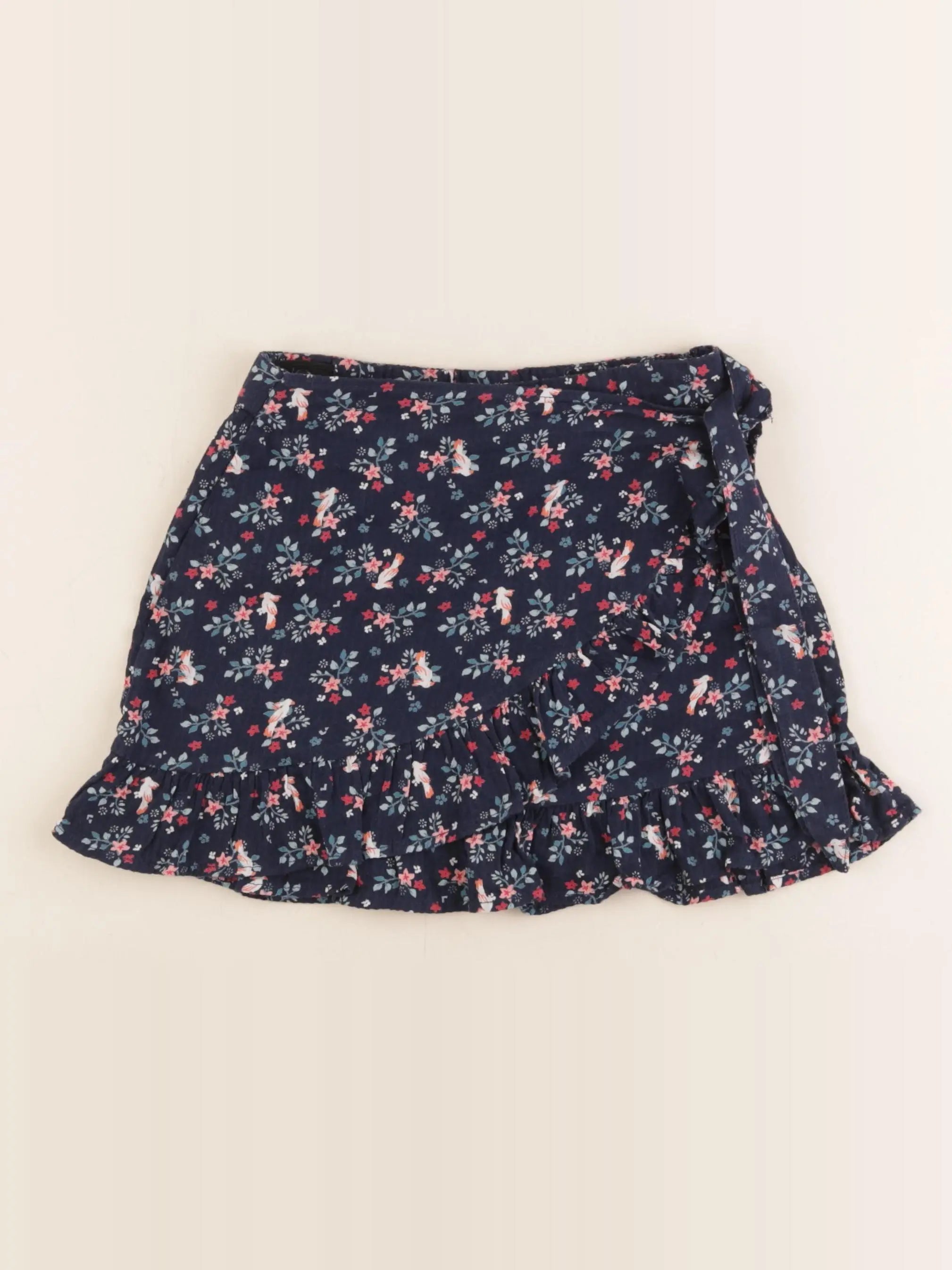 Vertbaudet - jupe bleu - 7 ans