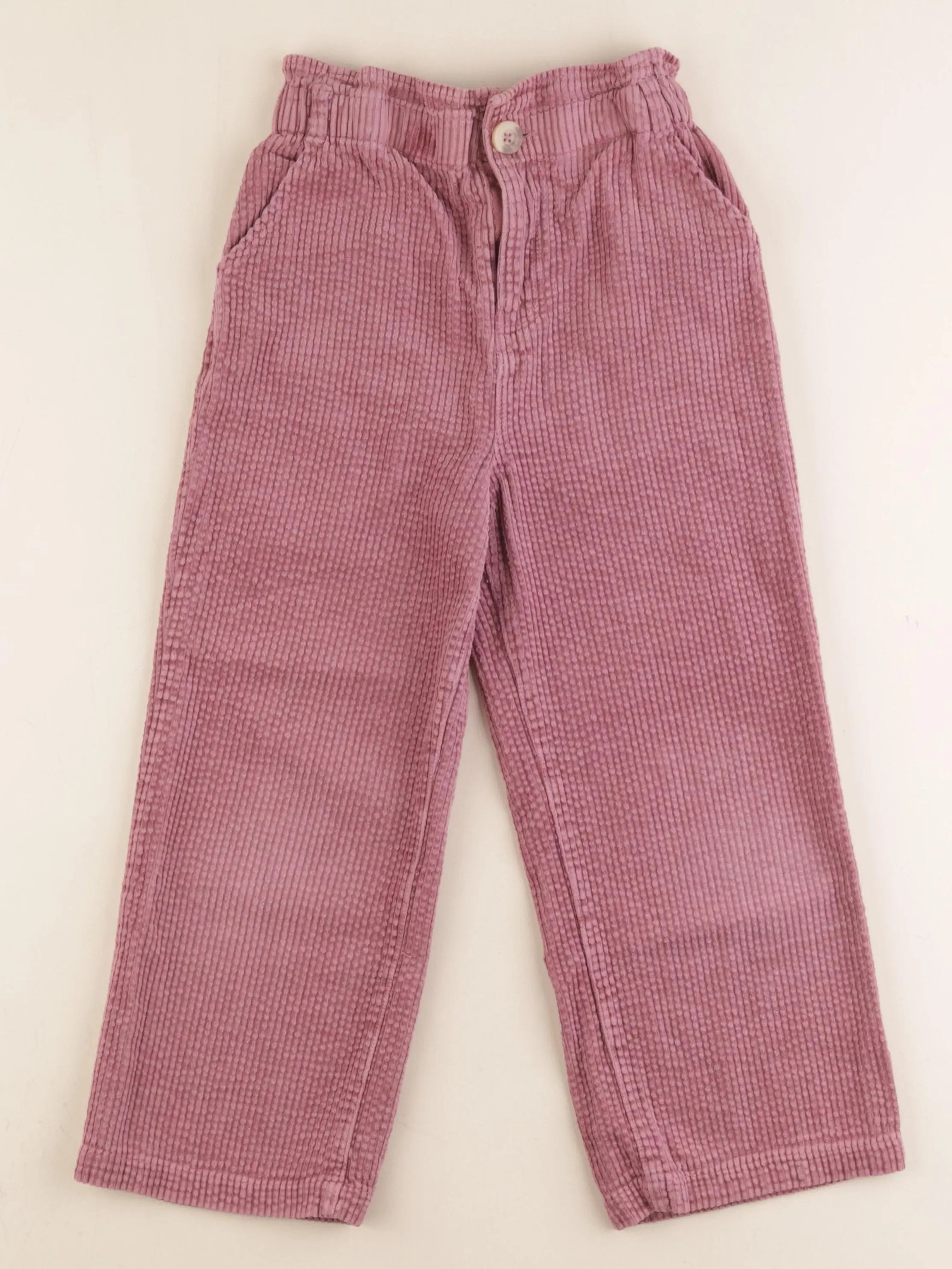 Vertbaudet - pantalon rose - 8 ans
