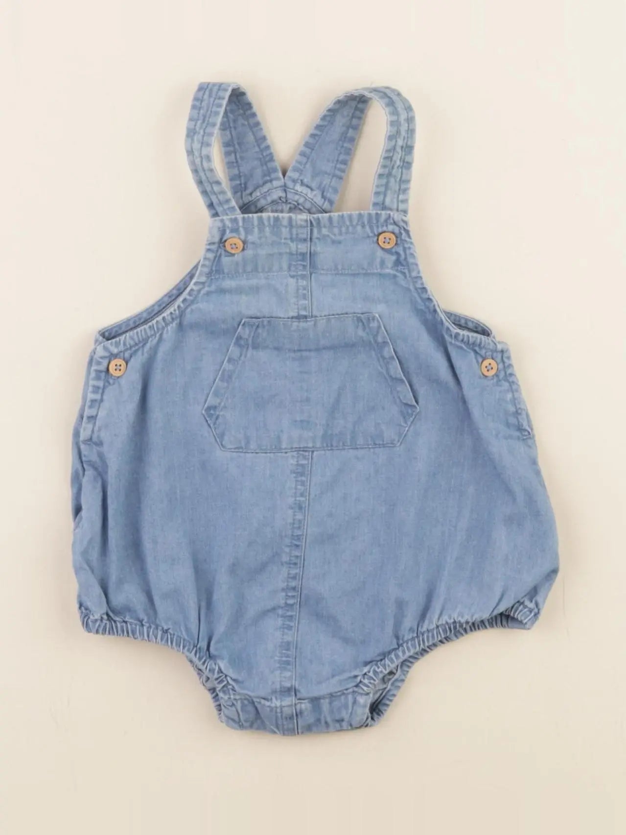 Boutchou - combinaison bleu - 1 mois