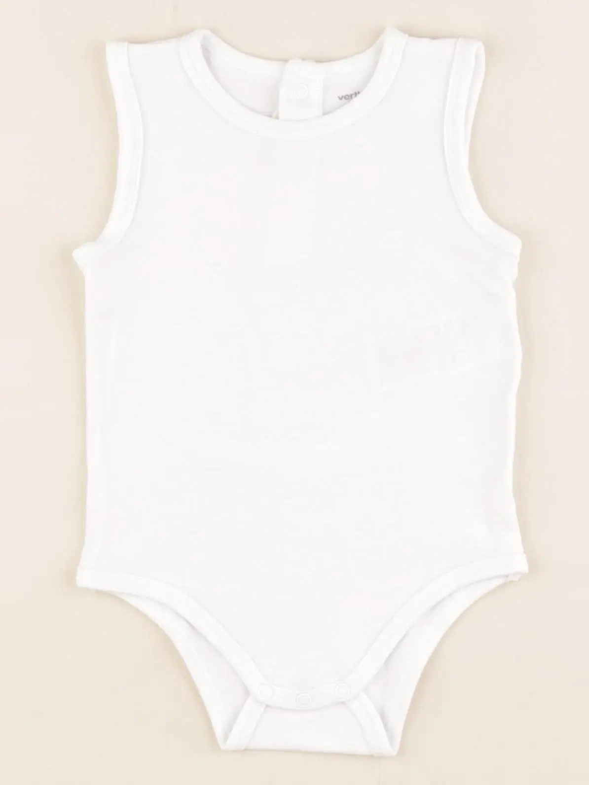 Vertbaudet - body blanc - 12 mois
