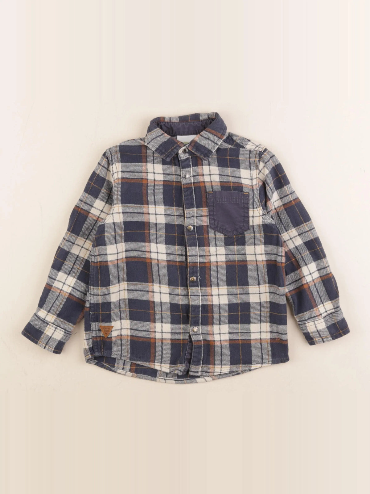 Vertbaudet - chemise multicolore - 5 ans